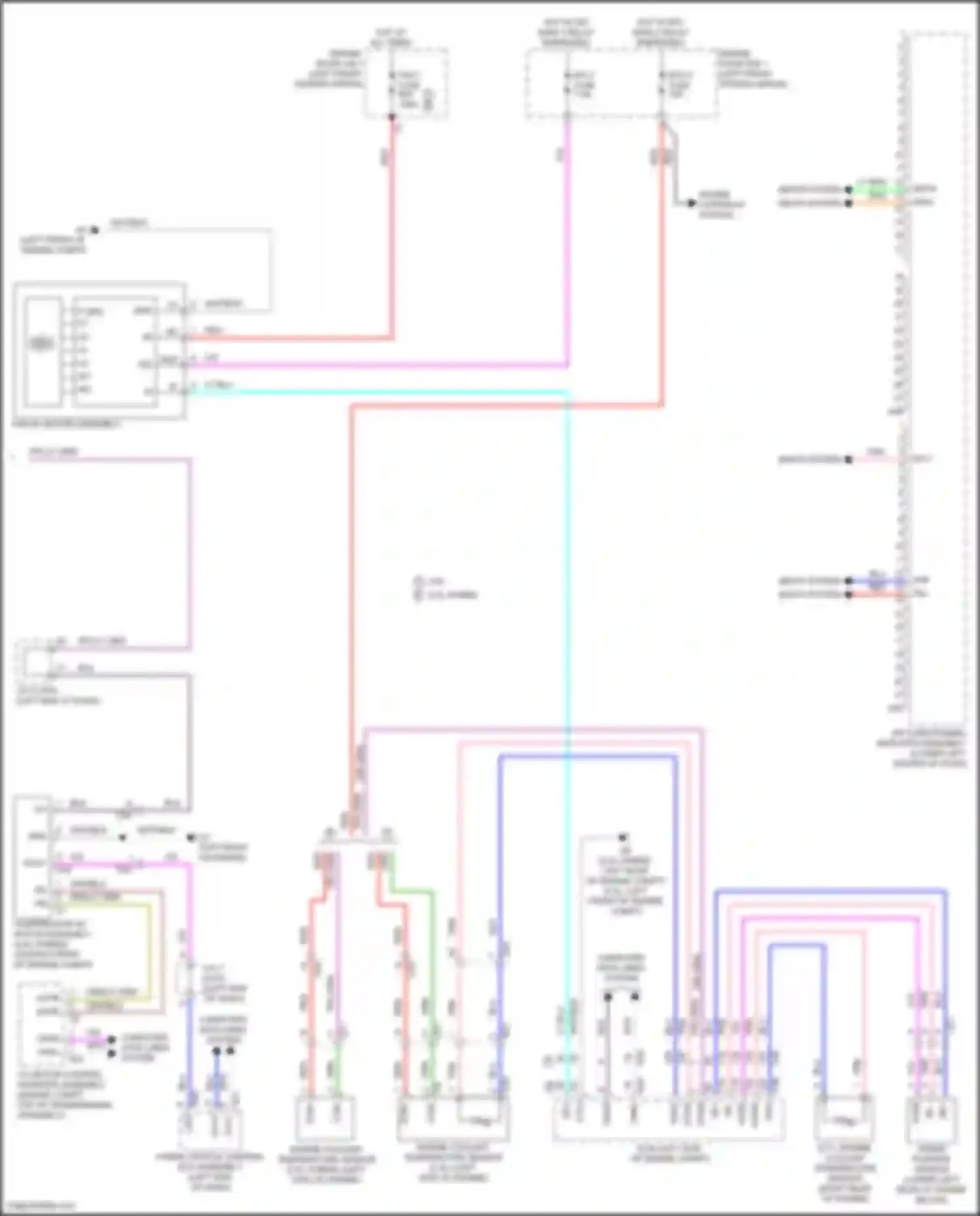 RAV4 Toyota V (2018-2024): Automatic a/c circuit (3 of 3)