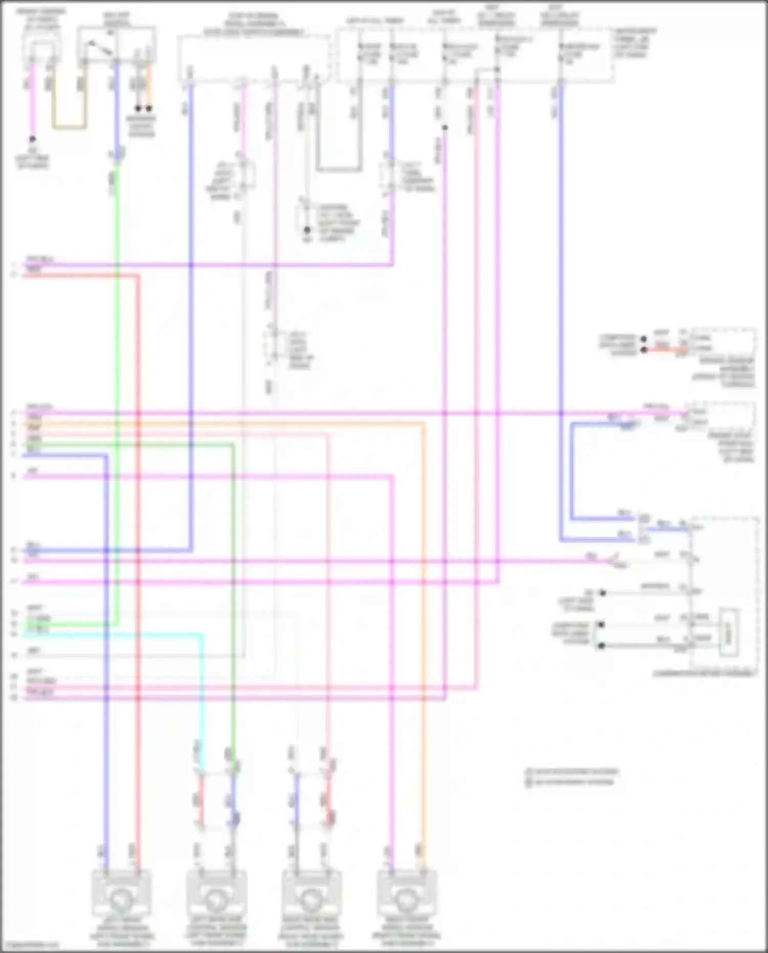 RAV4 Toyota V (2018-2024): Anti-lock brakes circuit, except hybrid (2 of 2)