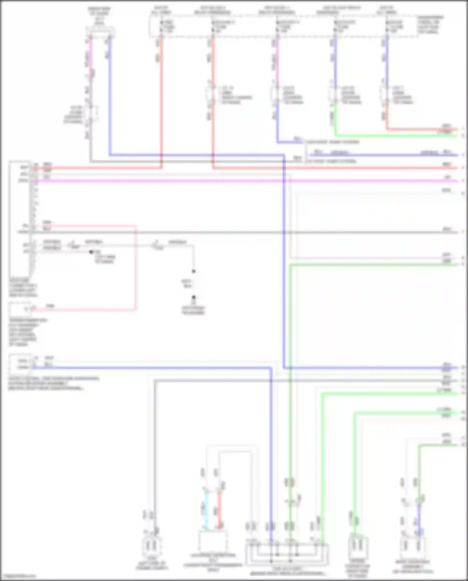 RAV4 Toyota V (2018-2024): Computer data lines circuit, except hybrid (1 of 4)