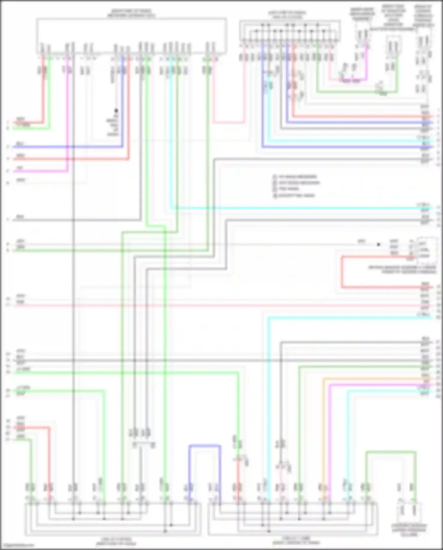 RAV4 Toyota V (2018-2024): Computer data lines circuit, hybrid (2 of 4)
