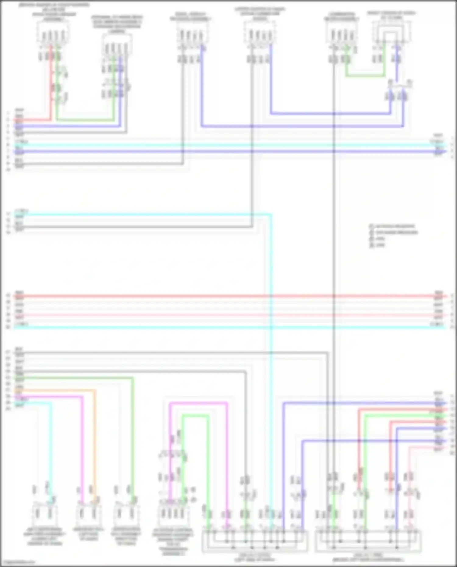 RAV4 Toyota V (2018-2024): Computer data lines circuit, hybrid (3 of 4)