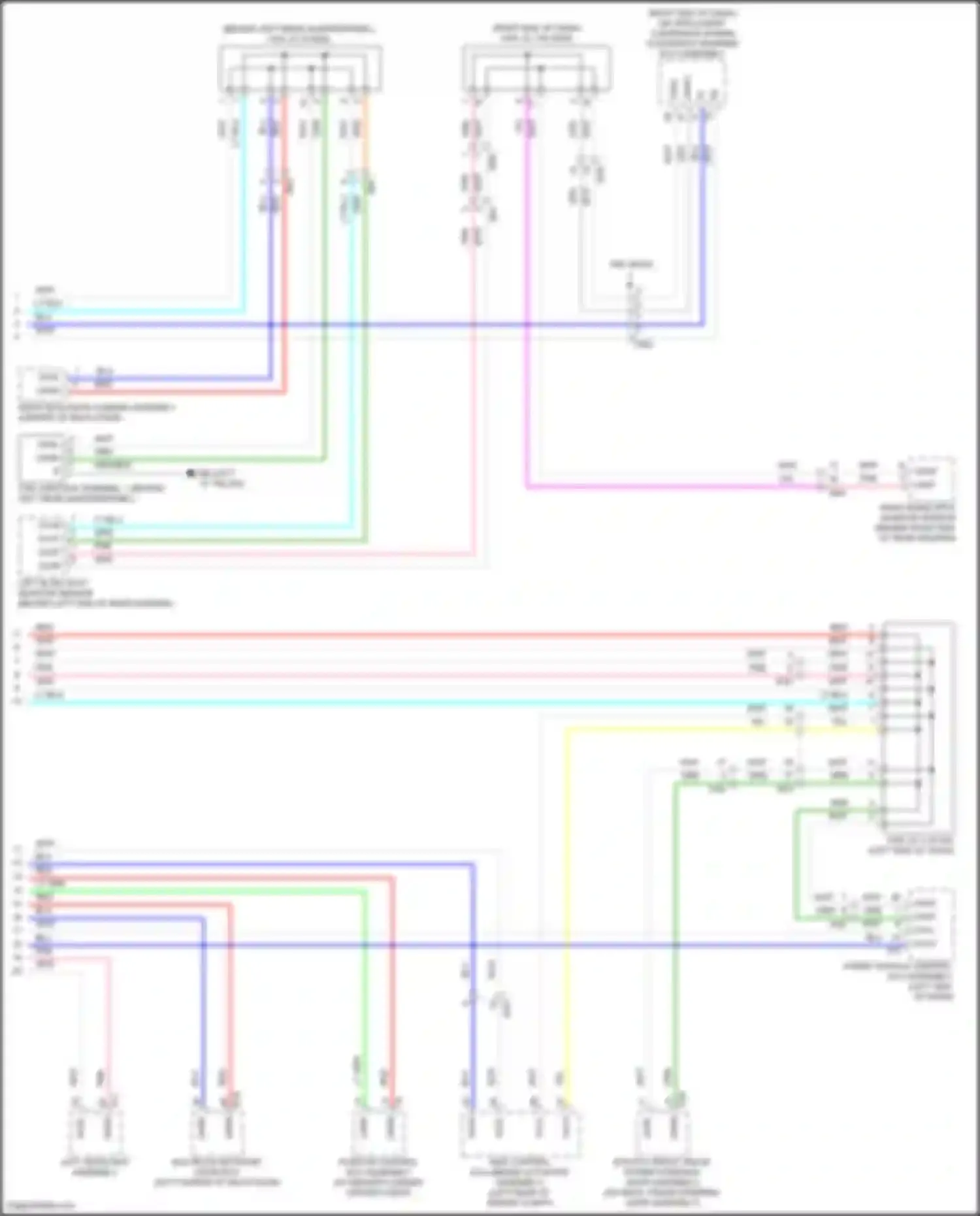 RAV4 Toyota V (2018-2024): Computer data lines circuit, hybrid (4 of 4)