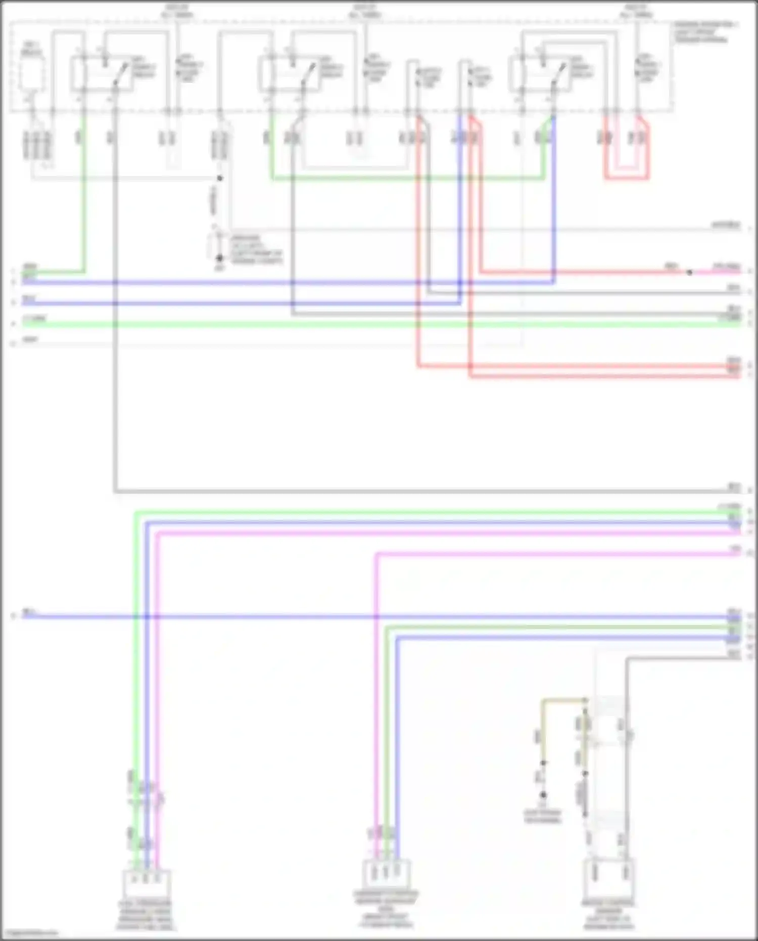 RAV4 Toyota V (2018-2024): Wiring diagram engine performance 2.5l hybrid, engine controls circuit (2 of 7)