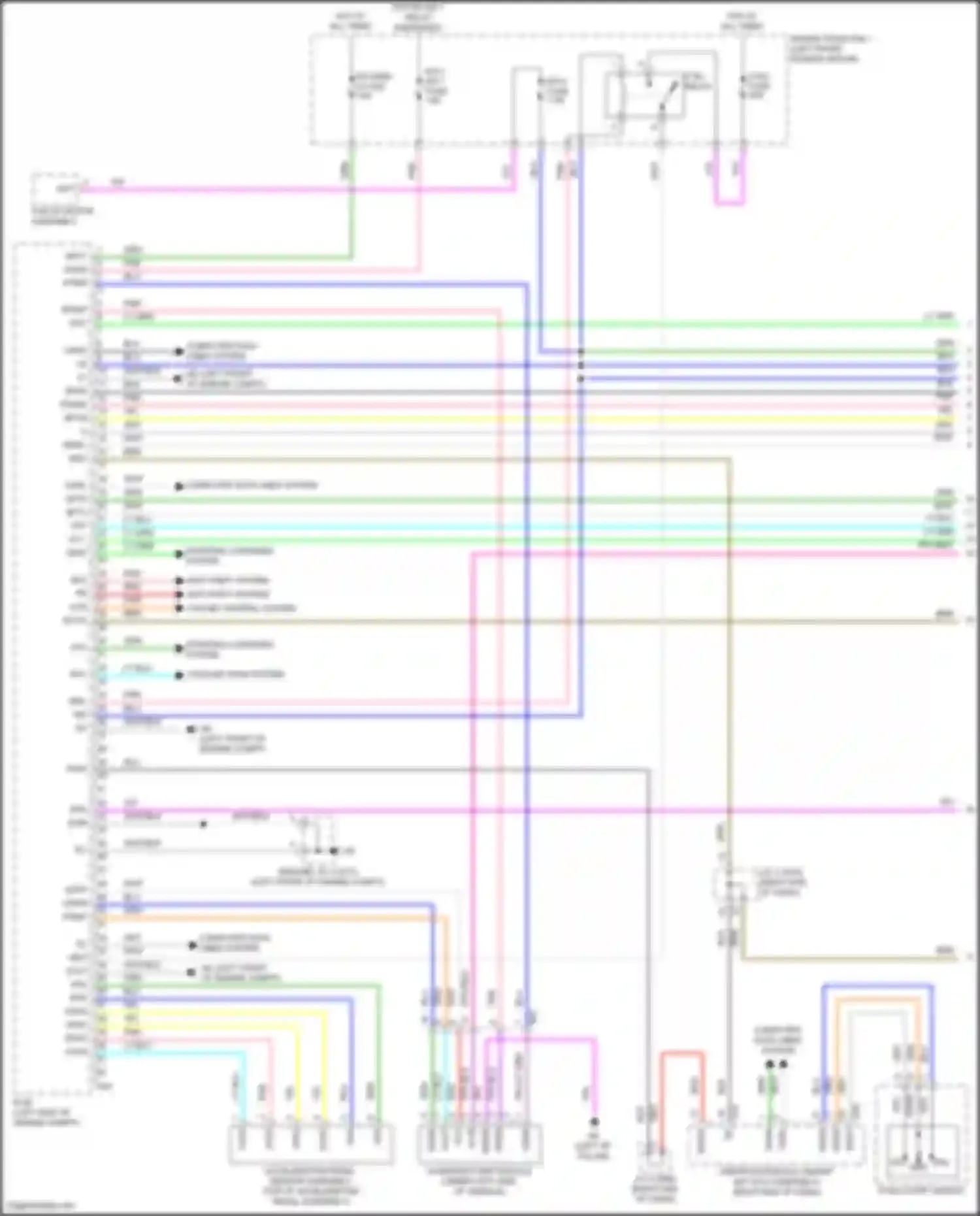 RAV4 Toyota V (2018-2024): Wiring diagram engine performance 2.5l (1 of 9)