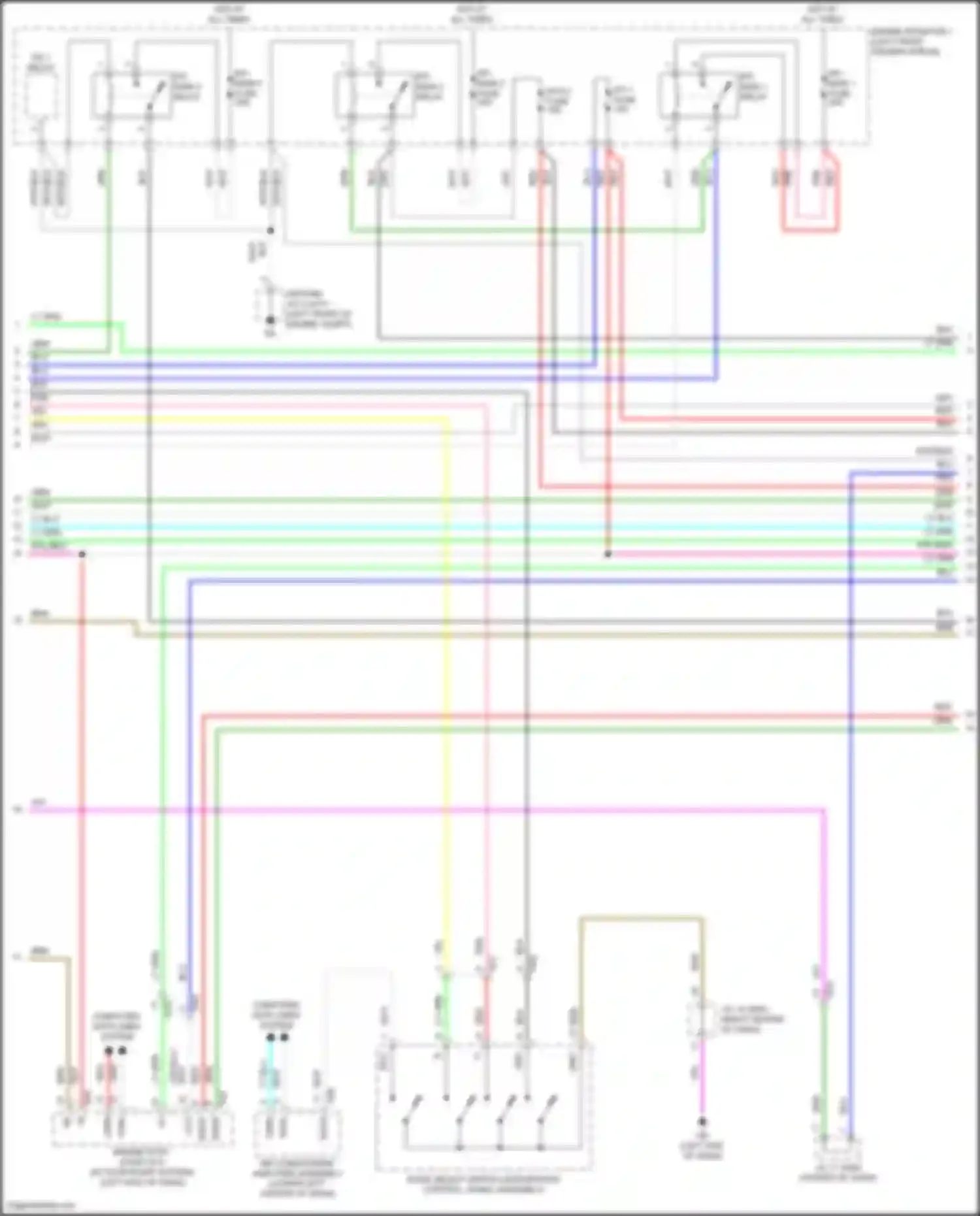 RAV4 Toyota V (2018-2024): Wiring diagram engine performance 2.5l (2 of 9)