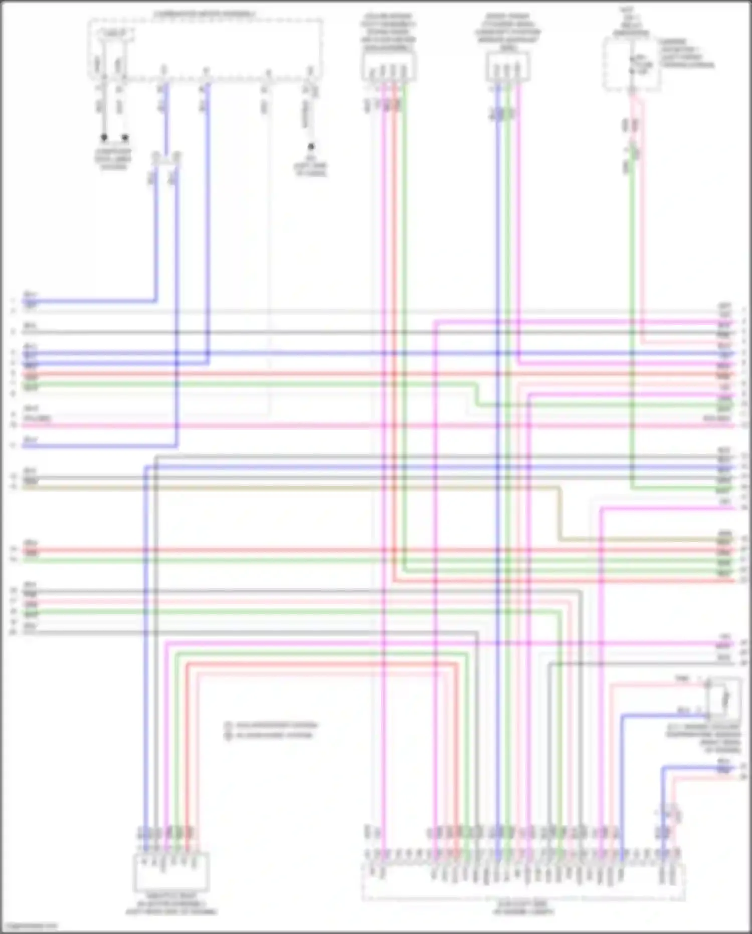 RAV4 Toyota V (2018-2024): Wiring diagram engine performance 2.5l (4 of 9)