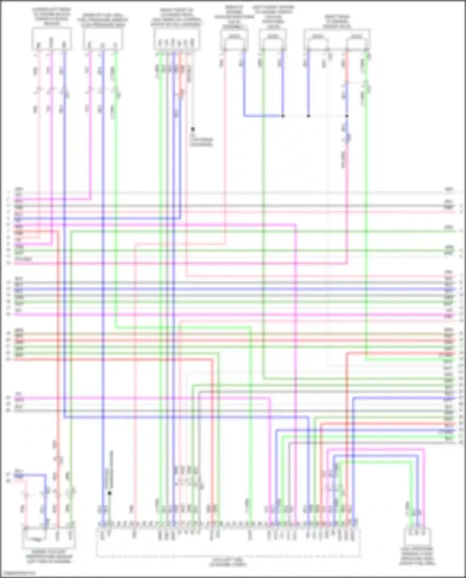 RAV4 Toyota V (2018-2024): Wiring diagram engine performance 2.5l (5 of 9)