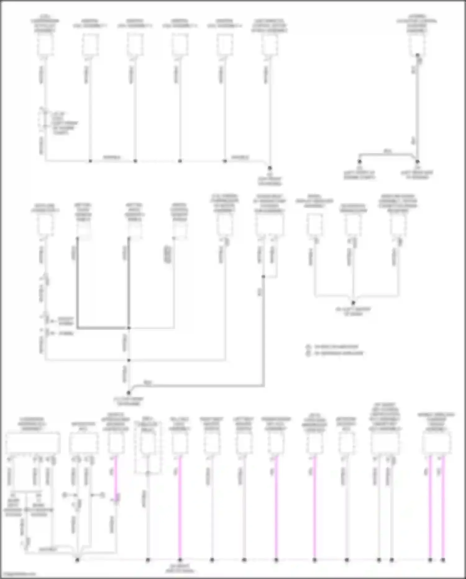 RAV4 Toyota V (2018-2024): Ground distribution circuit (3 of 8)