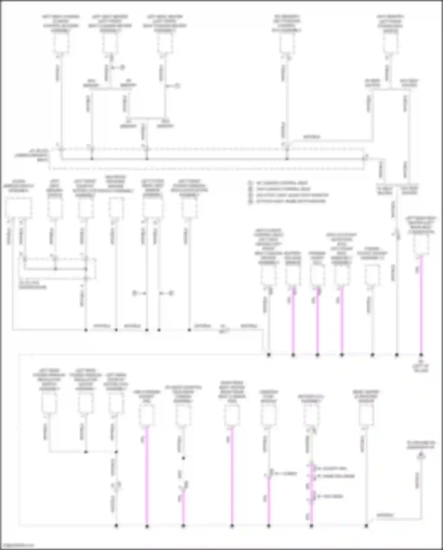 RAV4 Toyota V (2018-2024): Ground distribution circuit (7 of 8)