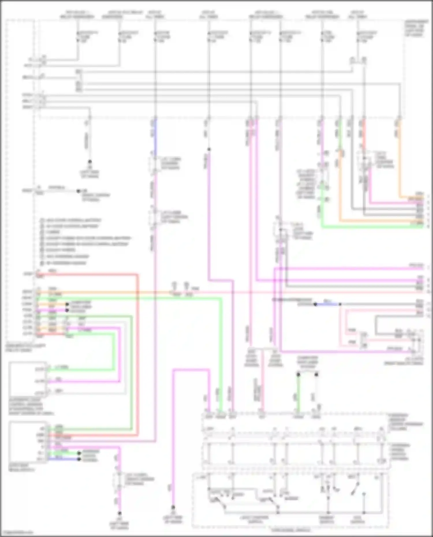 RAV4 Toyota V (2018-2024): Headlights circuit, w/ headlamp ecu (1 of 3)