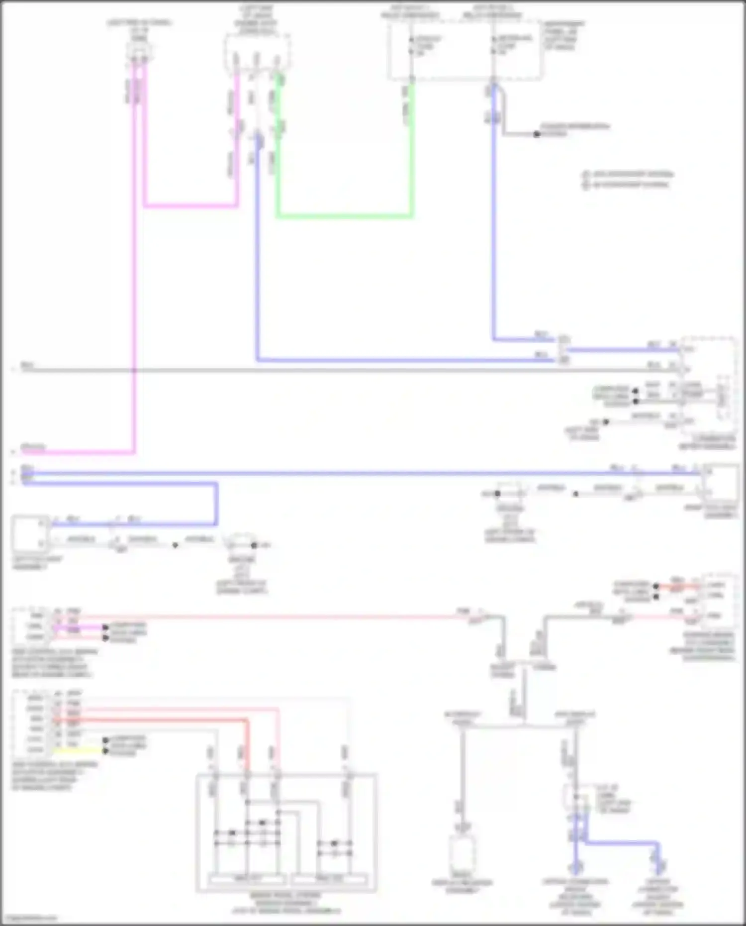 RAV4 Toyota V (2018-2024): Headlights circuit, w/o headlamp ecu (3 of 3)