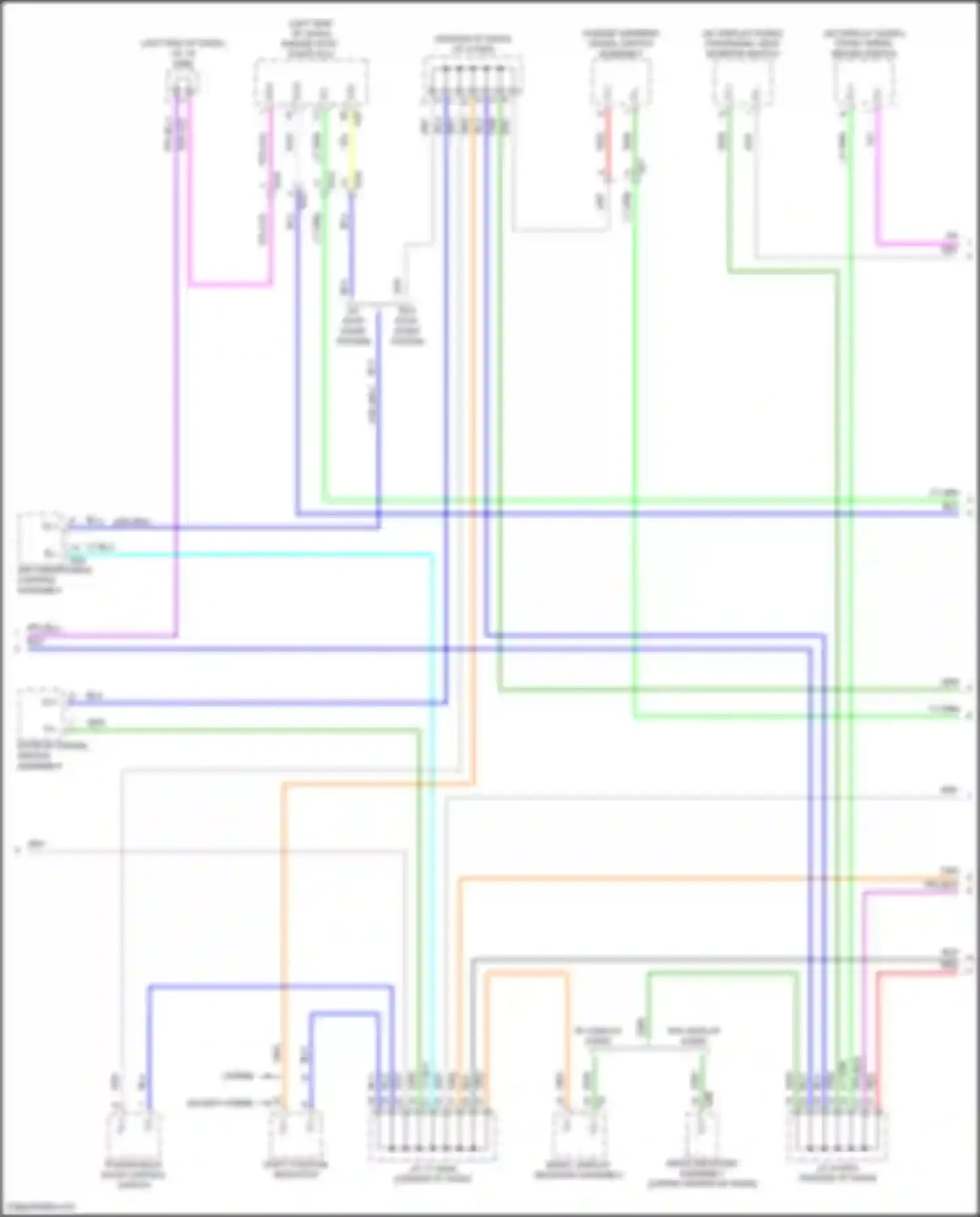 RAV4 Toyota V (2018-2024): Instrument illumination circuit (3 of 4)