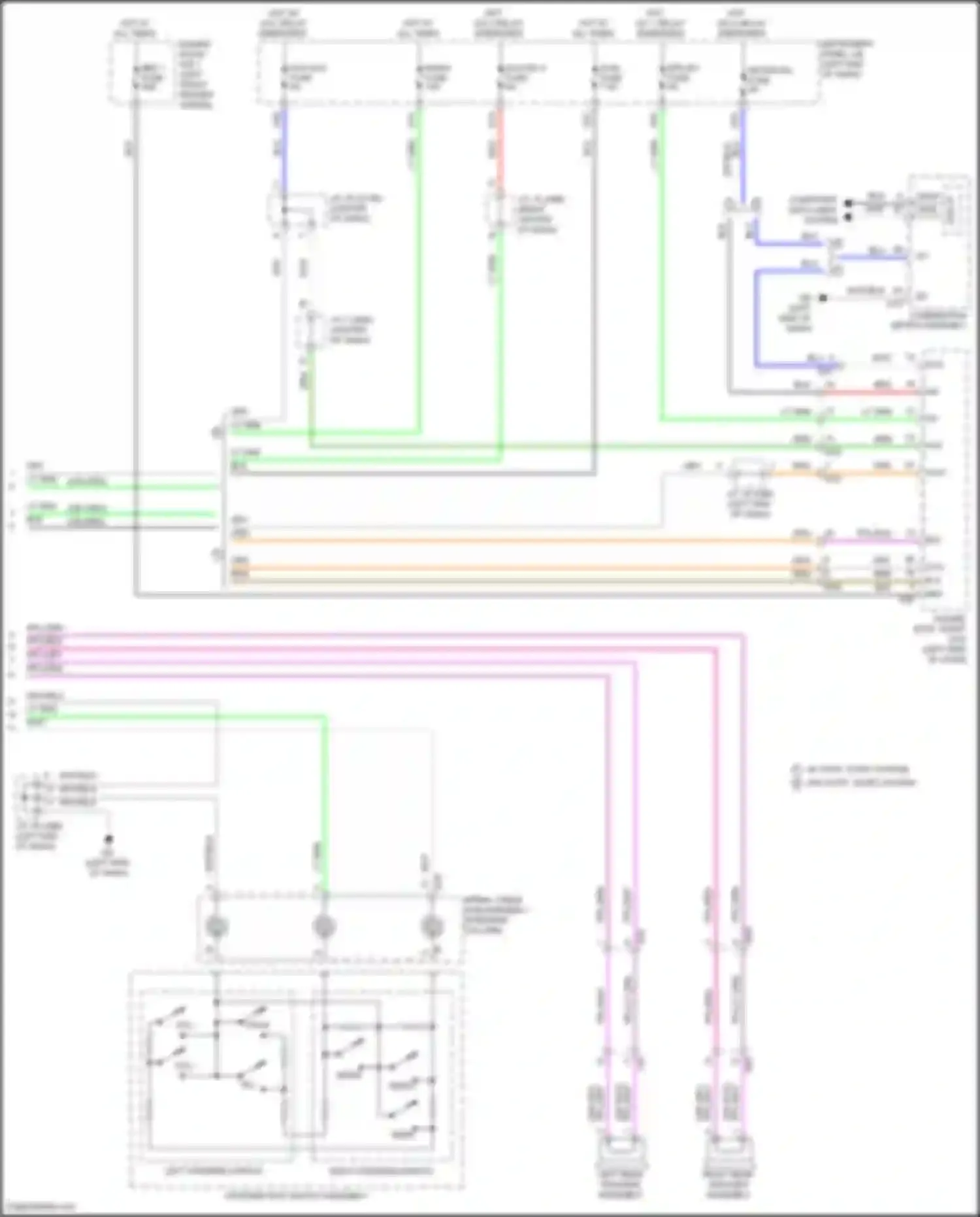 RAV4 Toyota V (2018-2024): Navigation circuit, w/ built-in amplifier (4 of 4)