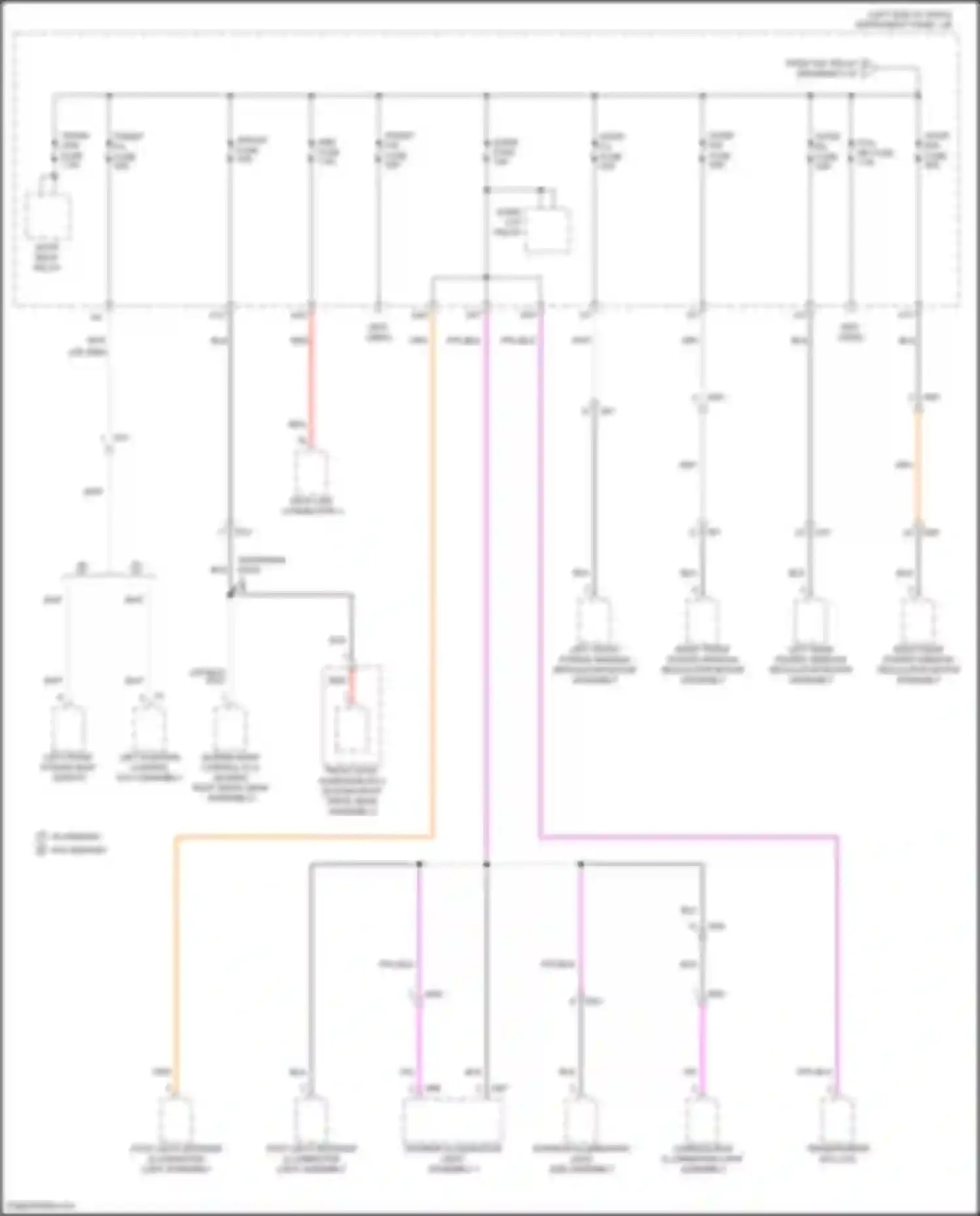 RAV4 Toyota V (2018-2024): Power distribution circuit, hybrid (9 of 9)