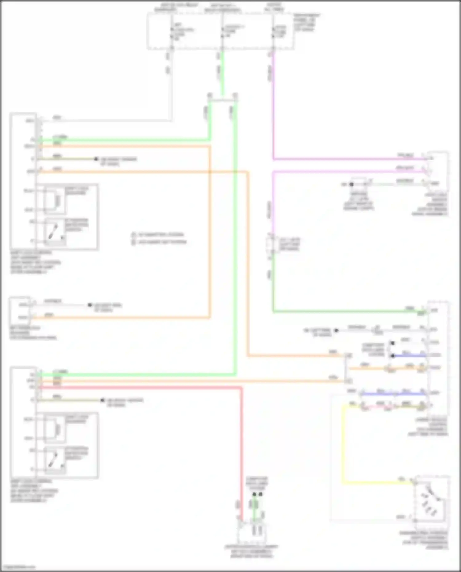 RAV4 Toyota V (2018-2024): Shift interlock circuit, hybrid