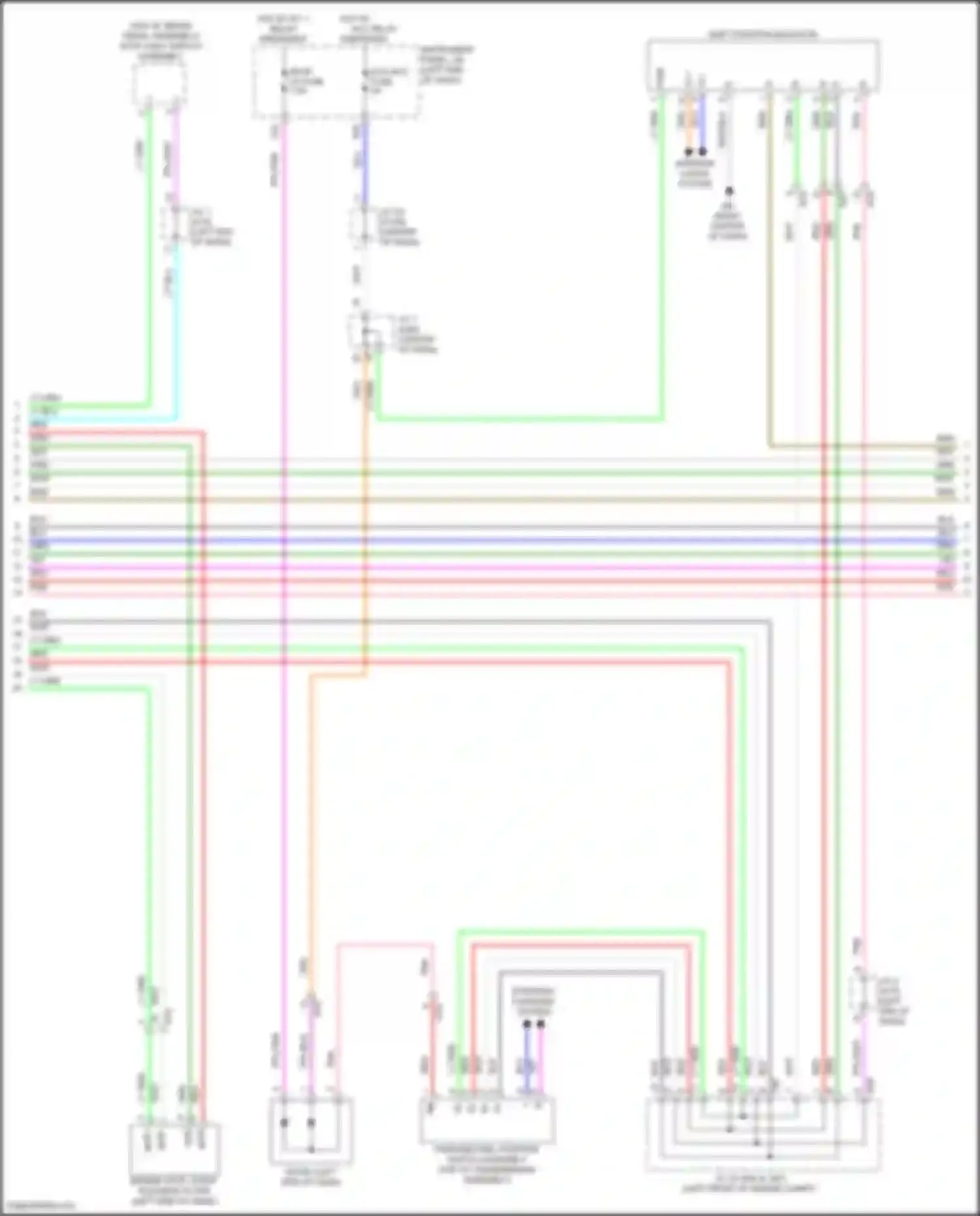 RAV4 Toyota V (2018-2024): A/t circuit, except hybrid (2 of 3)