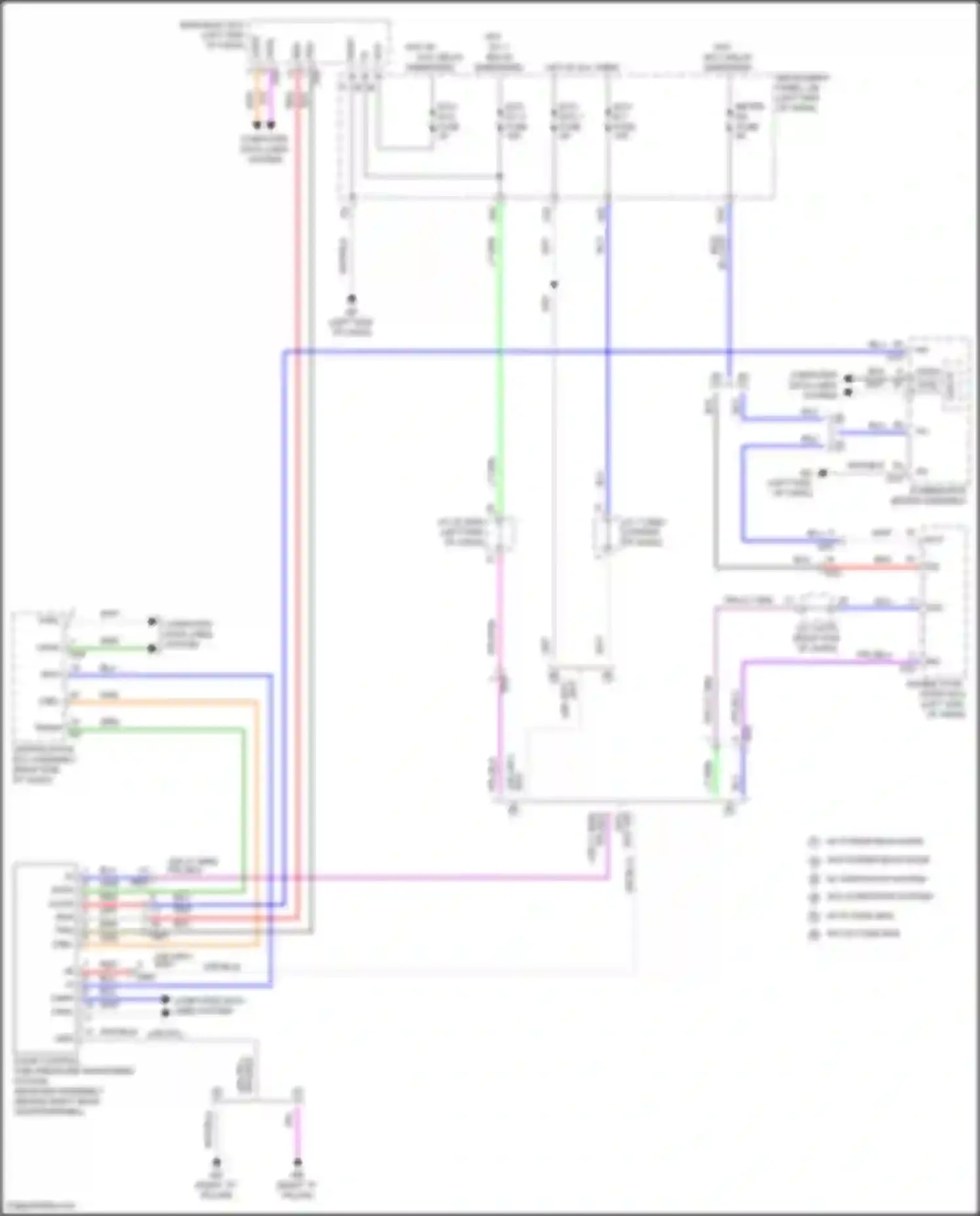 RAV4 Toyota V (2018-2024): Tire pressure monitoring circuit