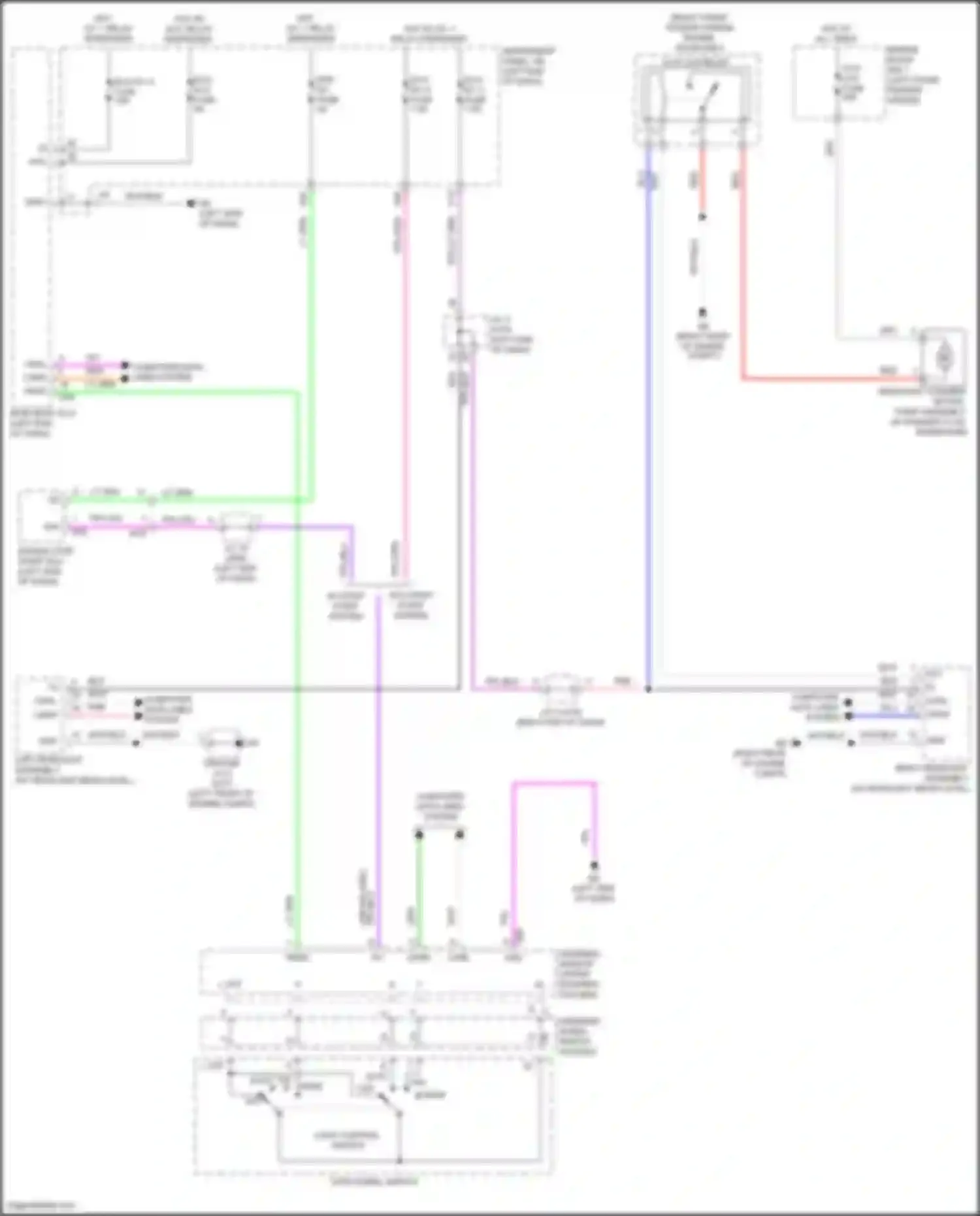 RAV4 Toyota V (2018-2024): Headlamp washer circuit