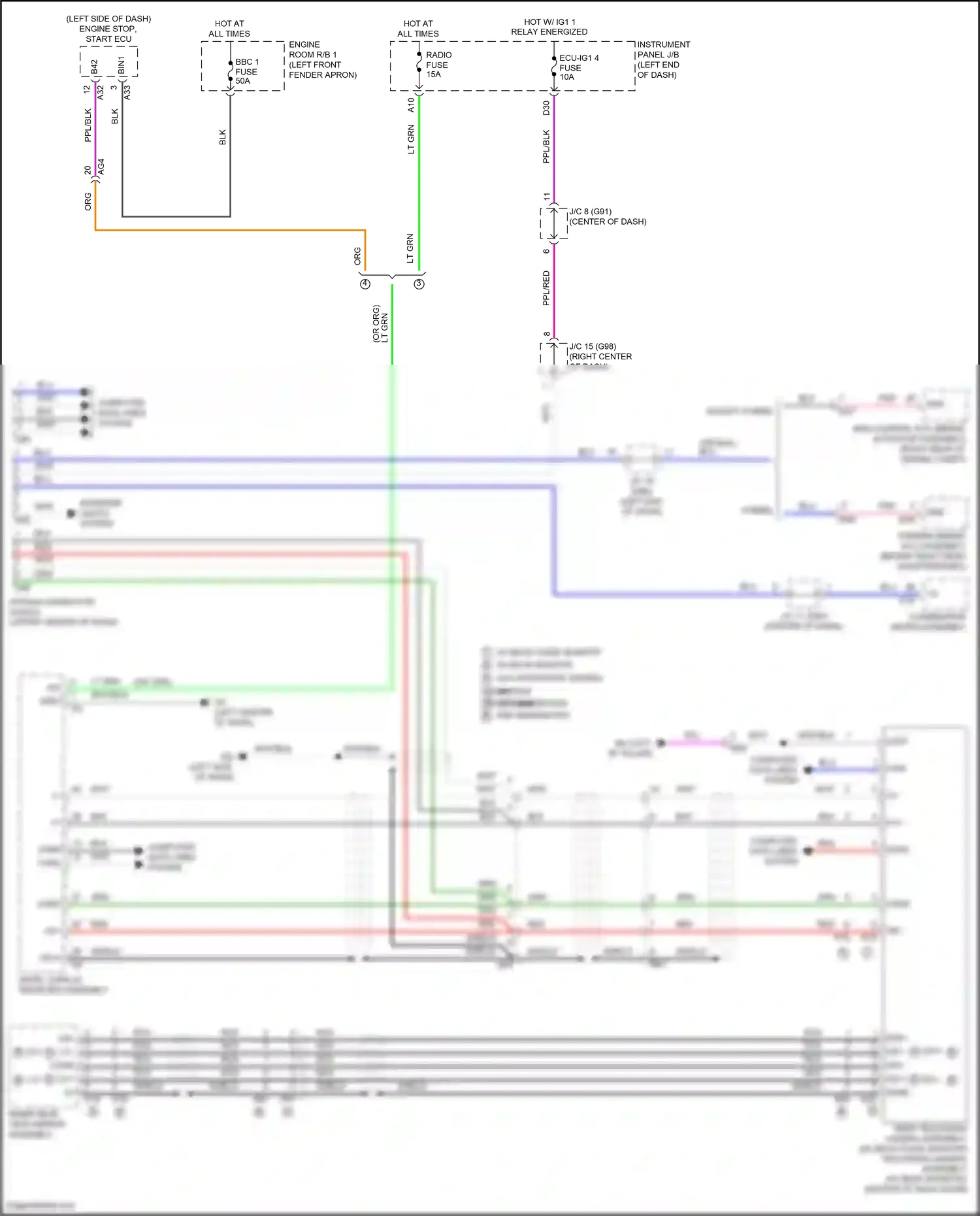 Toyota RAV4 V (2018-2024) computer data lines system wiring diagram  (18 of 121)