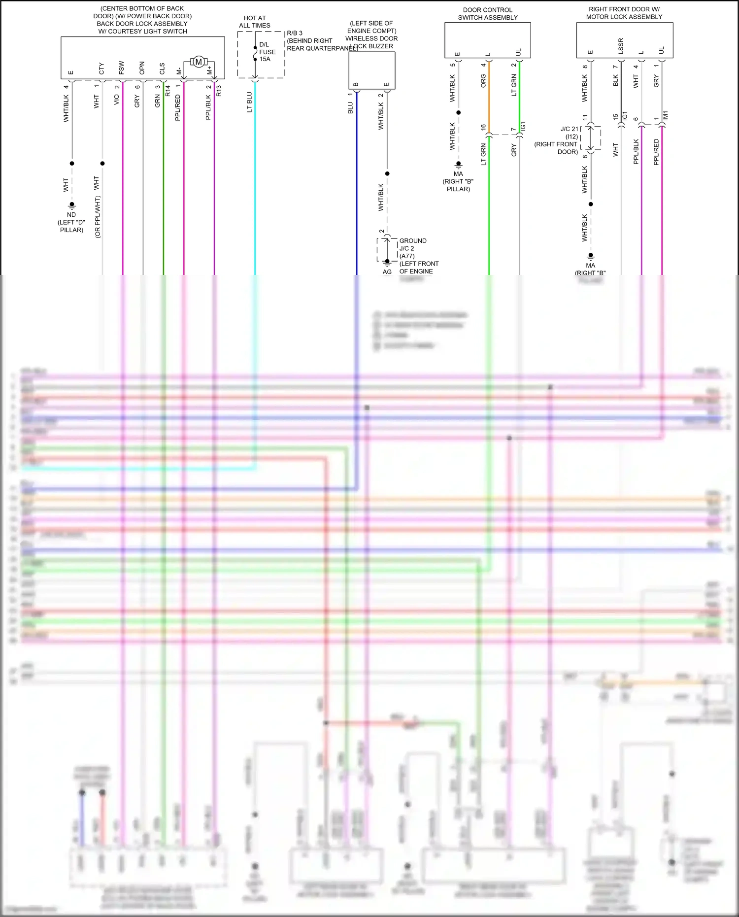Toyota RAV4 V (2018-2024) computer data lines system wiring diagram  (32 of 121)