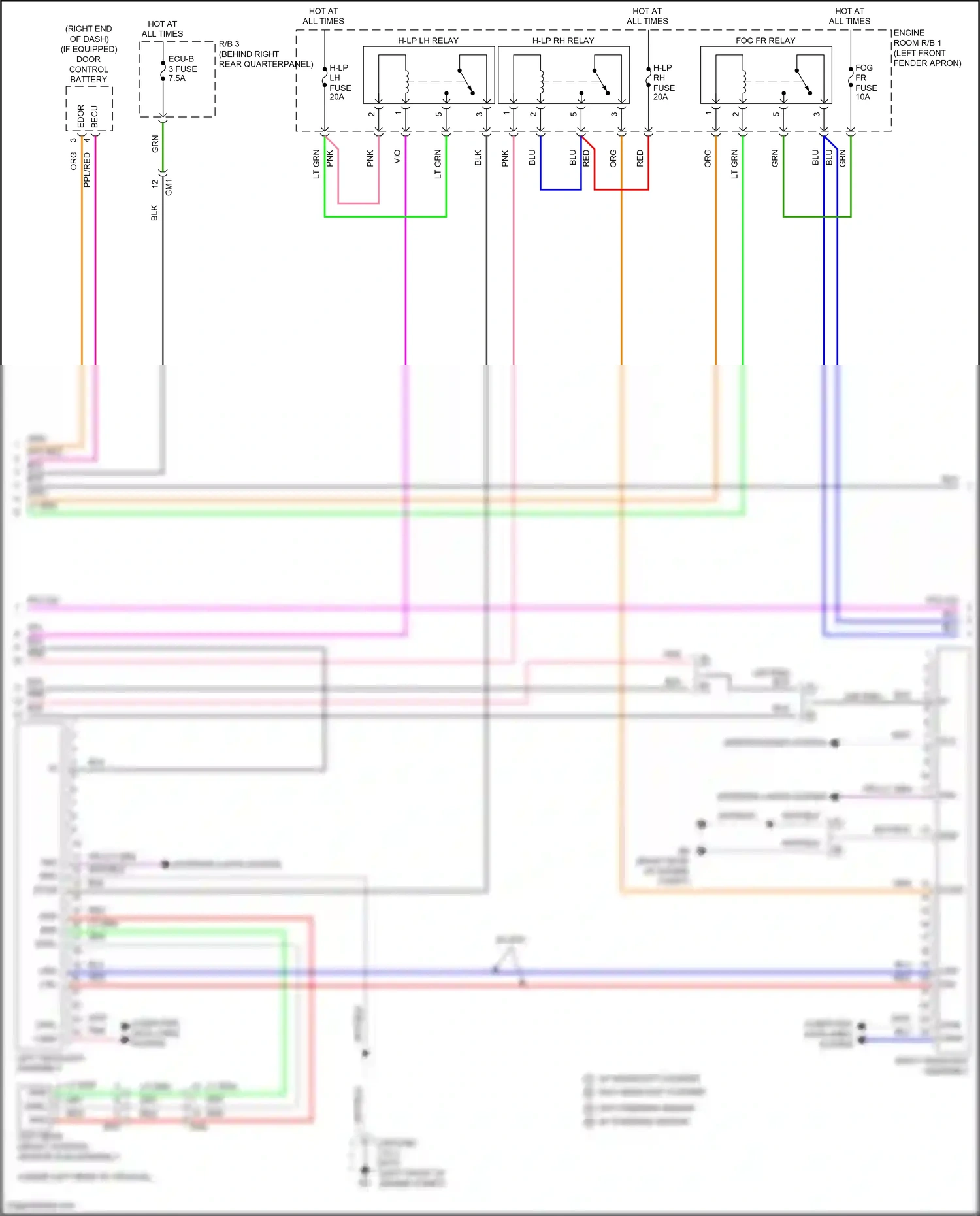 Toyota RAV4 V (2018-2024) computer data lines system wiring diagram  (65 of 121)
