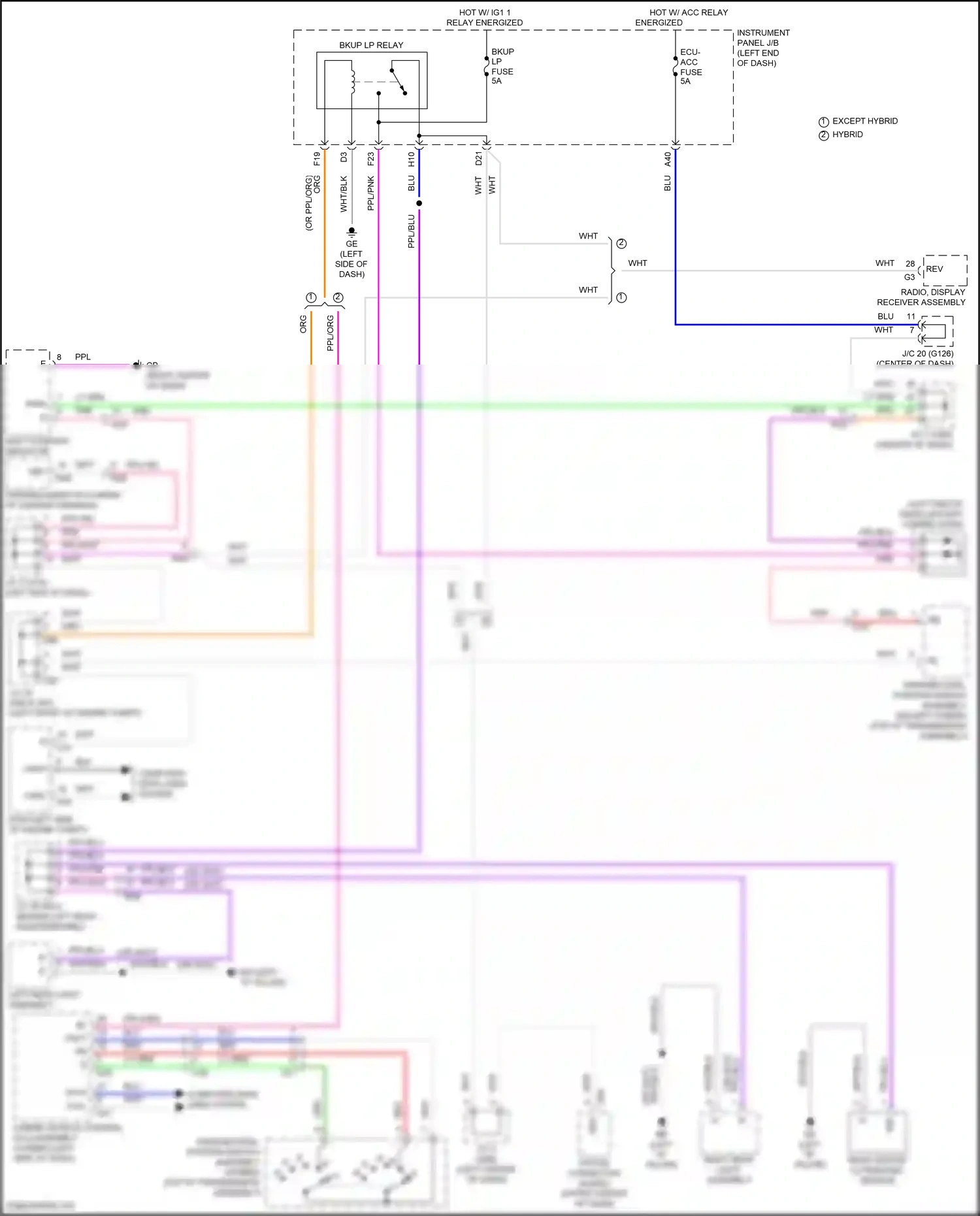 Toyota RAV4 V (2018-2024) computer data lines system wiring diagram  (91 of 121)