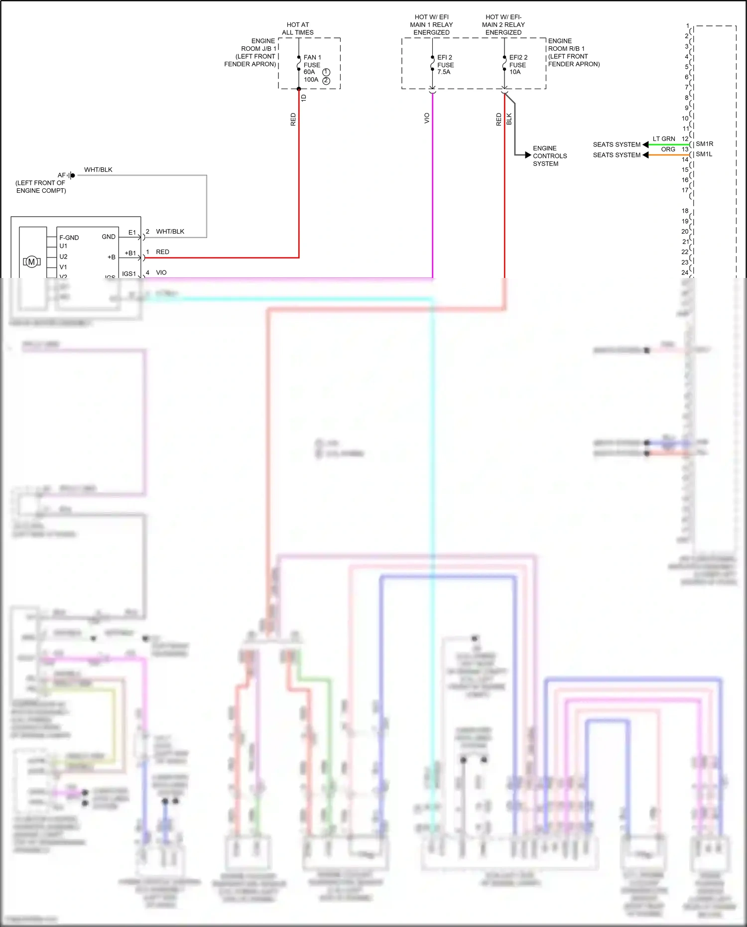 Toyota RAV4 V (2018-2024) computer data lines system wiring diagram  (63 of 121)