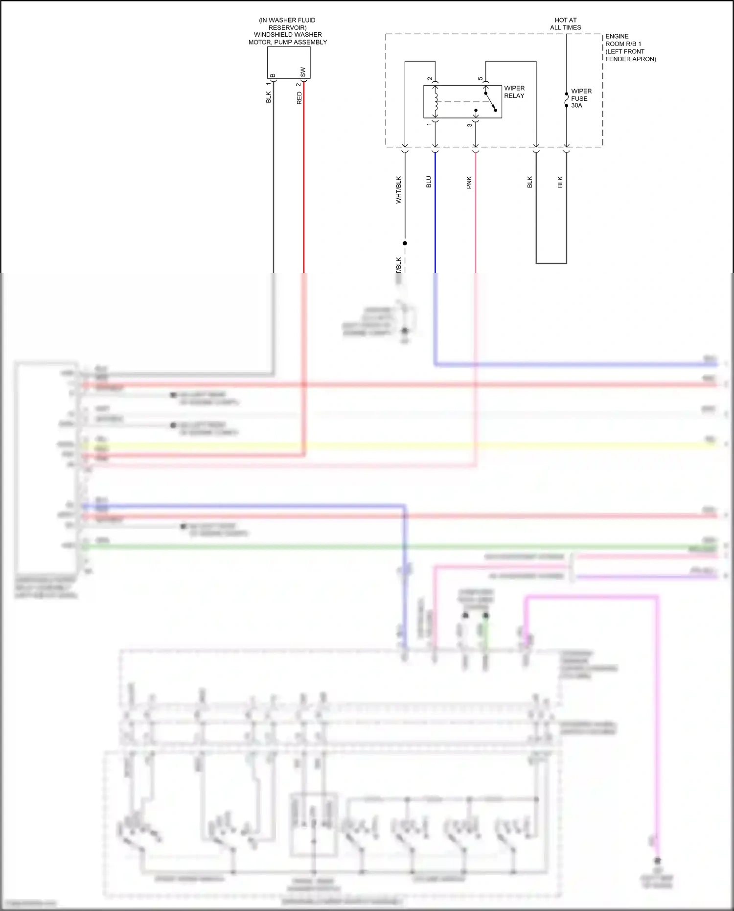 Toyota RAV4 V (2018-2024) computer data lines system wiring diagram  (38 of 121)