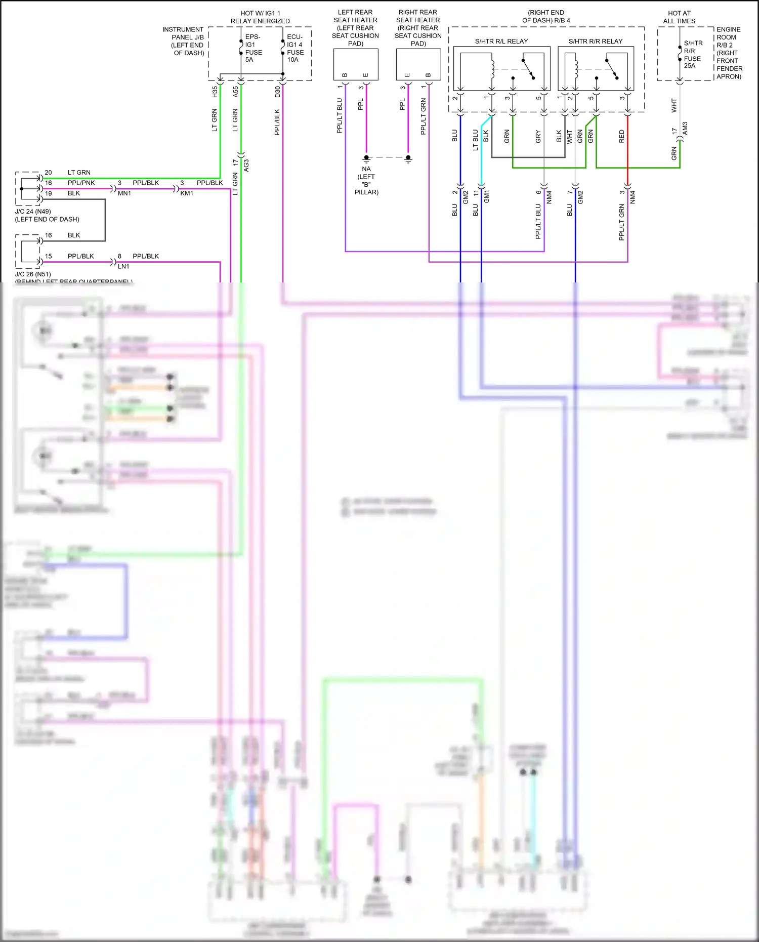 Toyota RAV4 V (2018-2024) computer data lines system wiring diagram  (29 of 121)