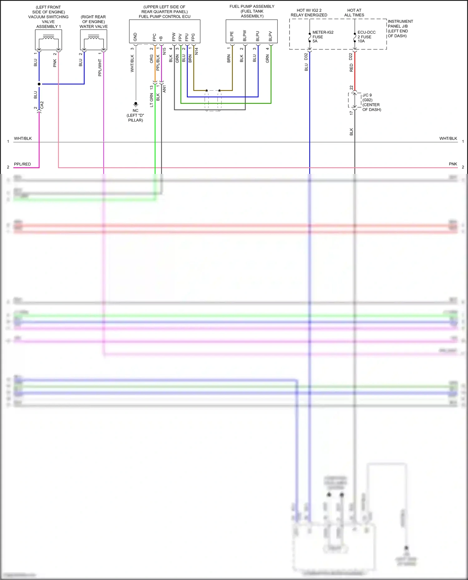 Toyota RAV4 V (2018-2024) computer data lines system wiring diagram  (112 of 121)
