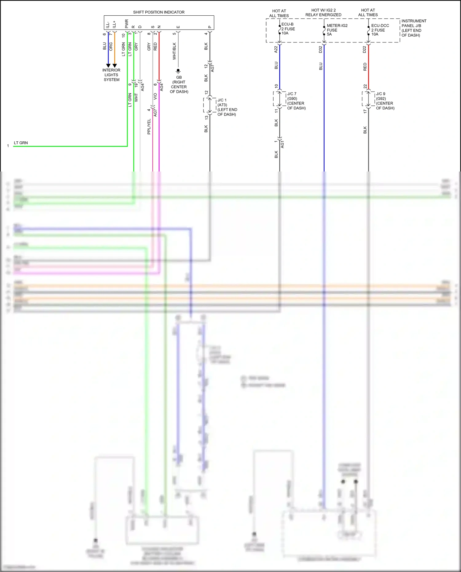 Toyota RAV4 V (2018-2024) computer data lines system wiring diagram  (120 of 121)