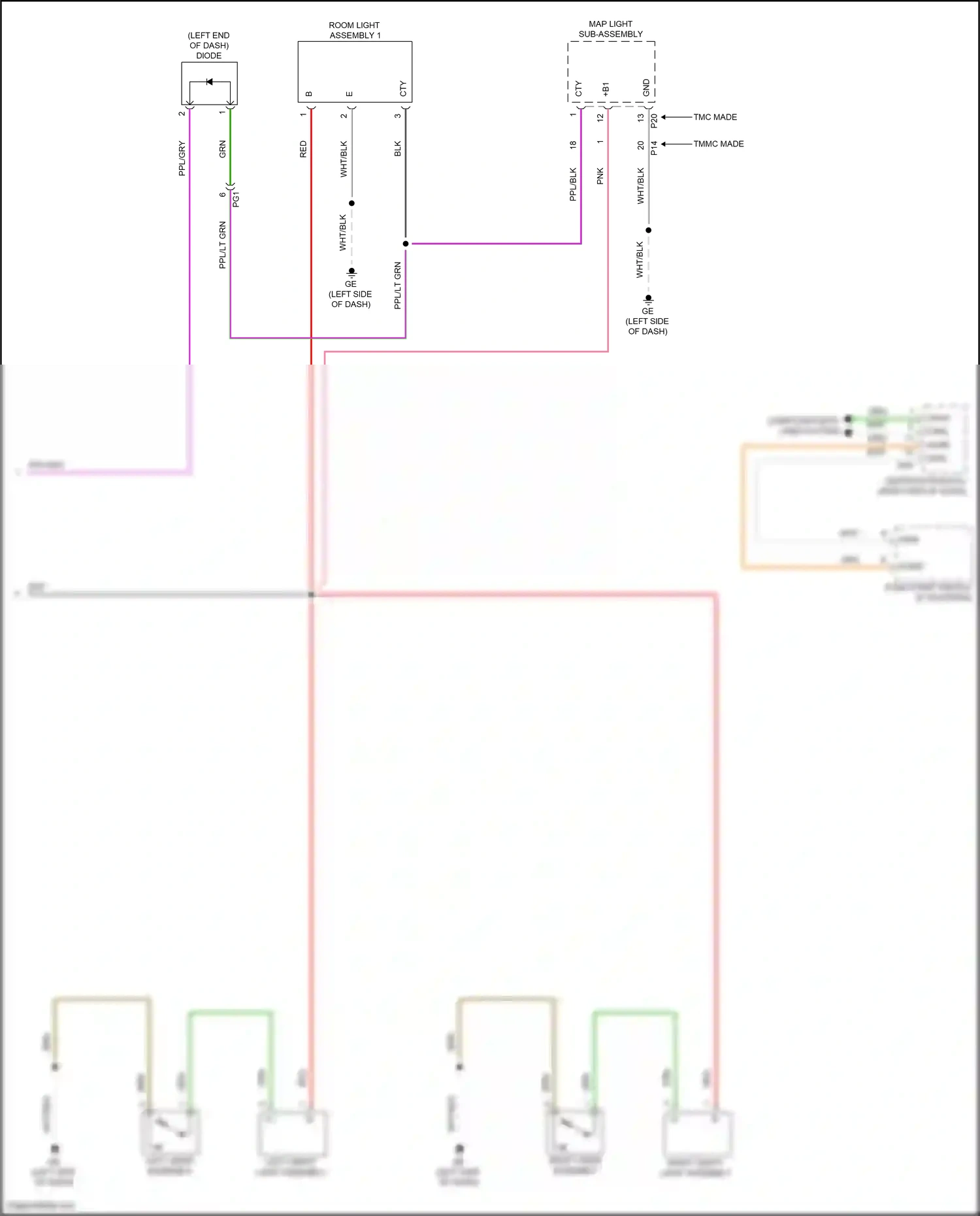 Toyota RAV4 V (2018-2024) computer data lines system wiring diagram  (94 of 121)