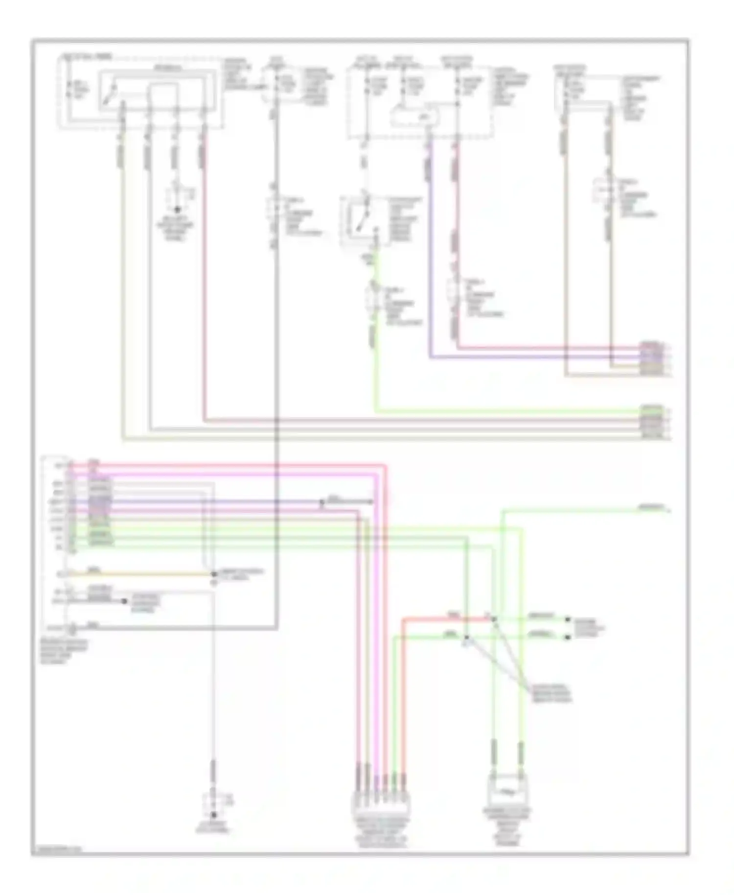 Sequoia Toyota I facelift (2004-2007): 4.7l, a/t circuit (1 of 3)