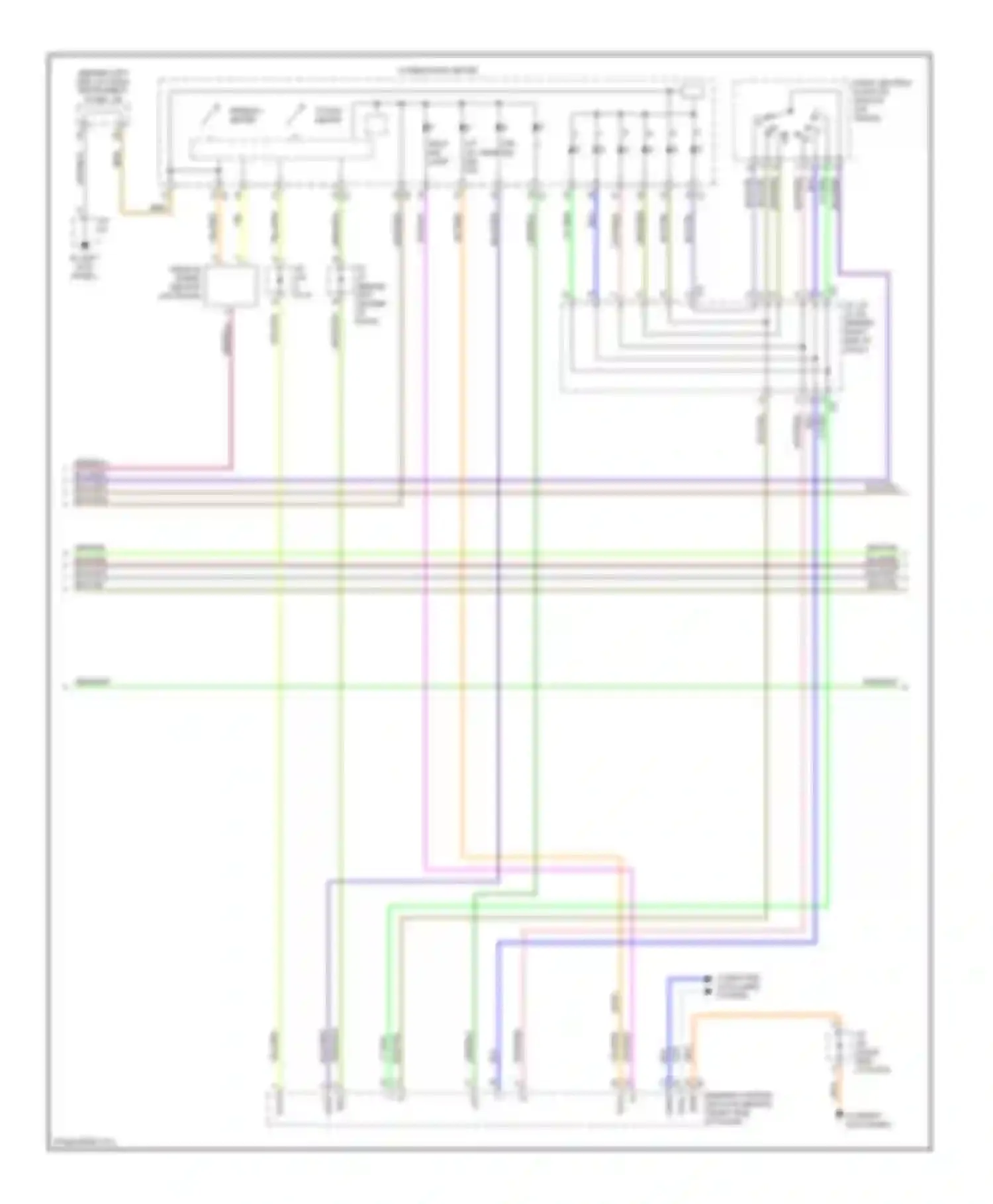 Sequoia Toyota I facelift (2004-2007): 4.7l, a/t circuit (2 of 3)