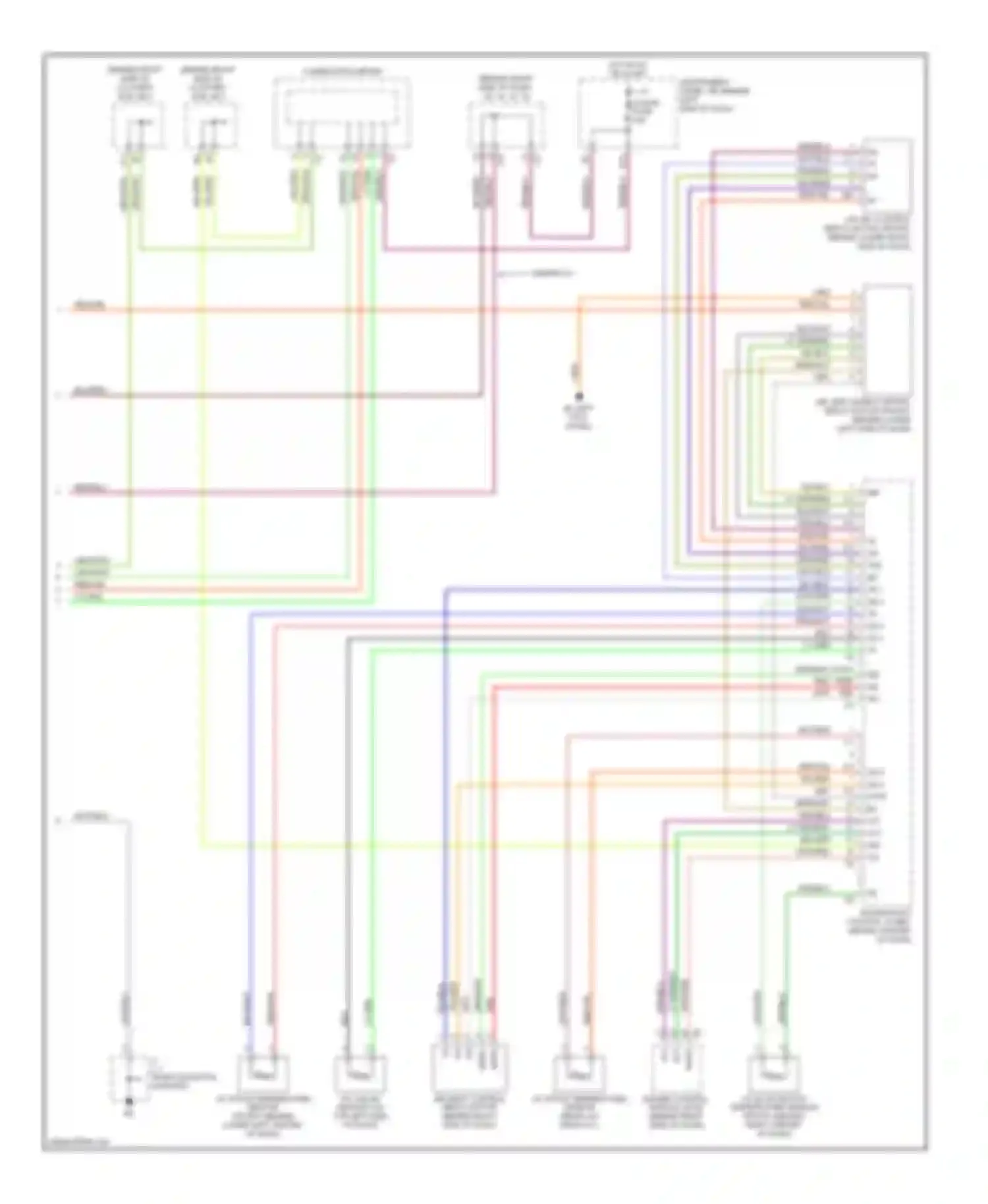 Sequoia Toyota I (2000-2004): Automatic a/c circuit (3 of 3)