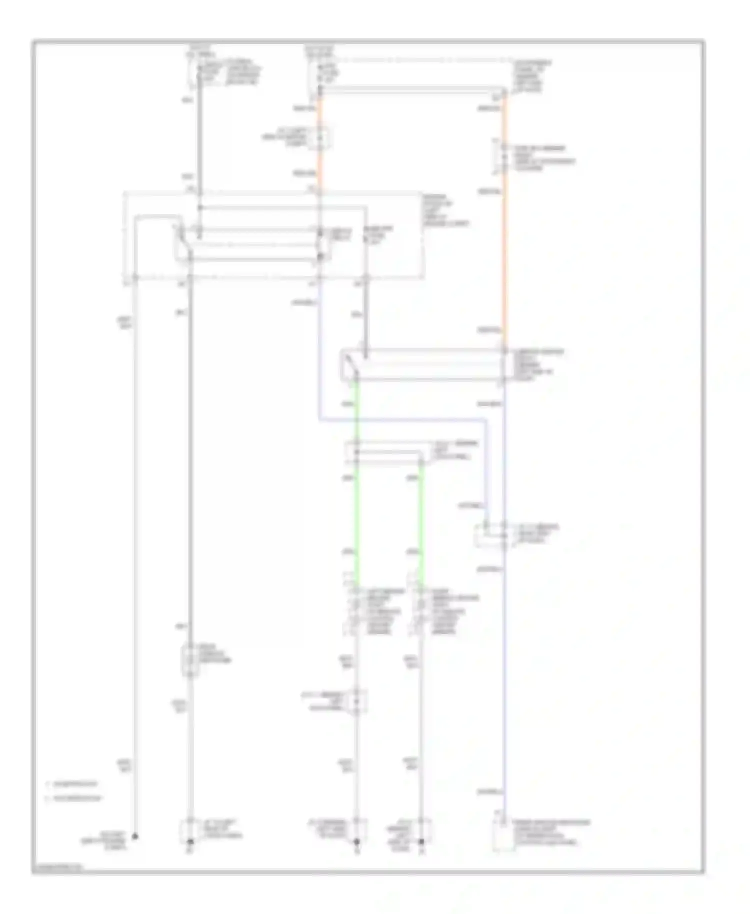 Sequoia Toyota I (2000-2004): Defogger circuit