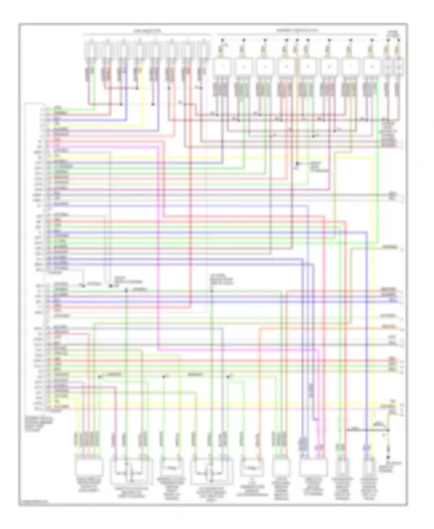 Sequoia Toyota I (2000-2004): Wiring diagram engine performance 4.7ls (1 of 3)