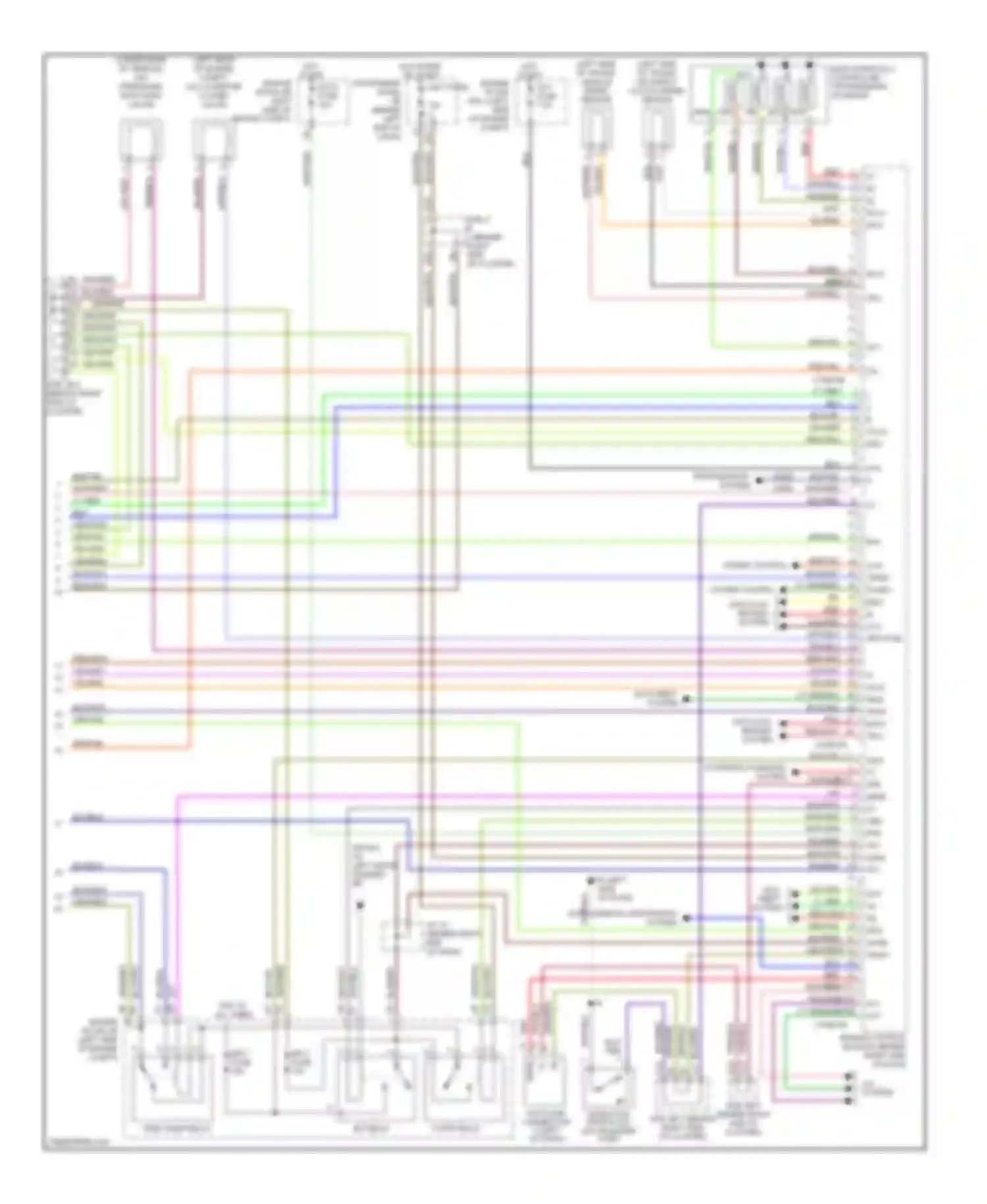 Sequoia Toyota I (2000-2004): Wiring diagram engine performance 4.7ls (3 of 3)