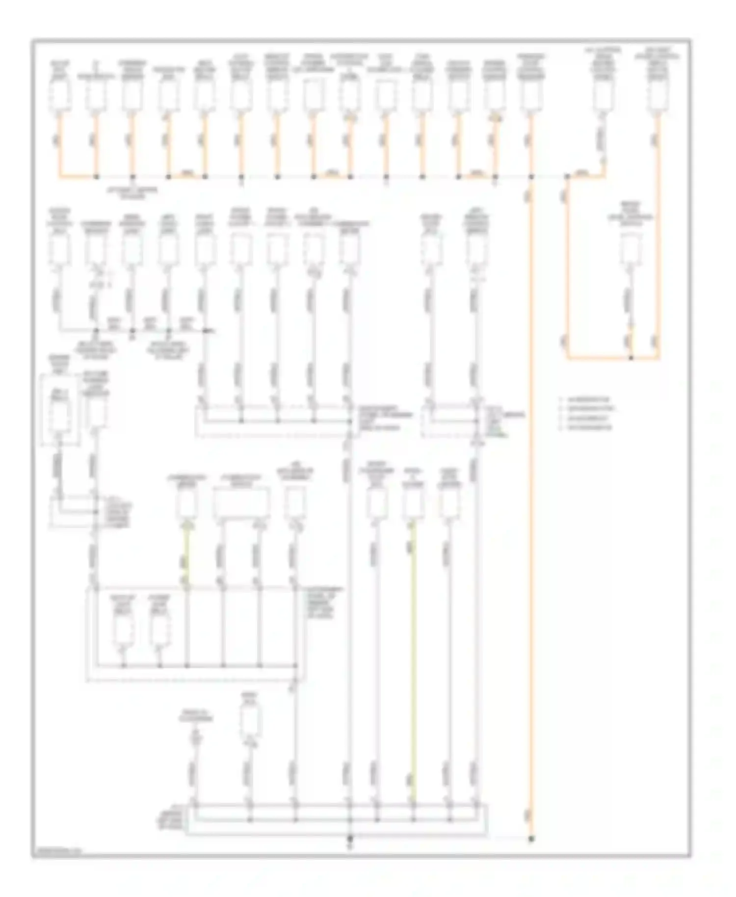Sequoia Toyota I (2000-2004): Ground distribution circuit (2 of 3)