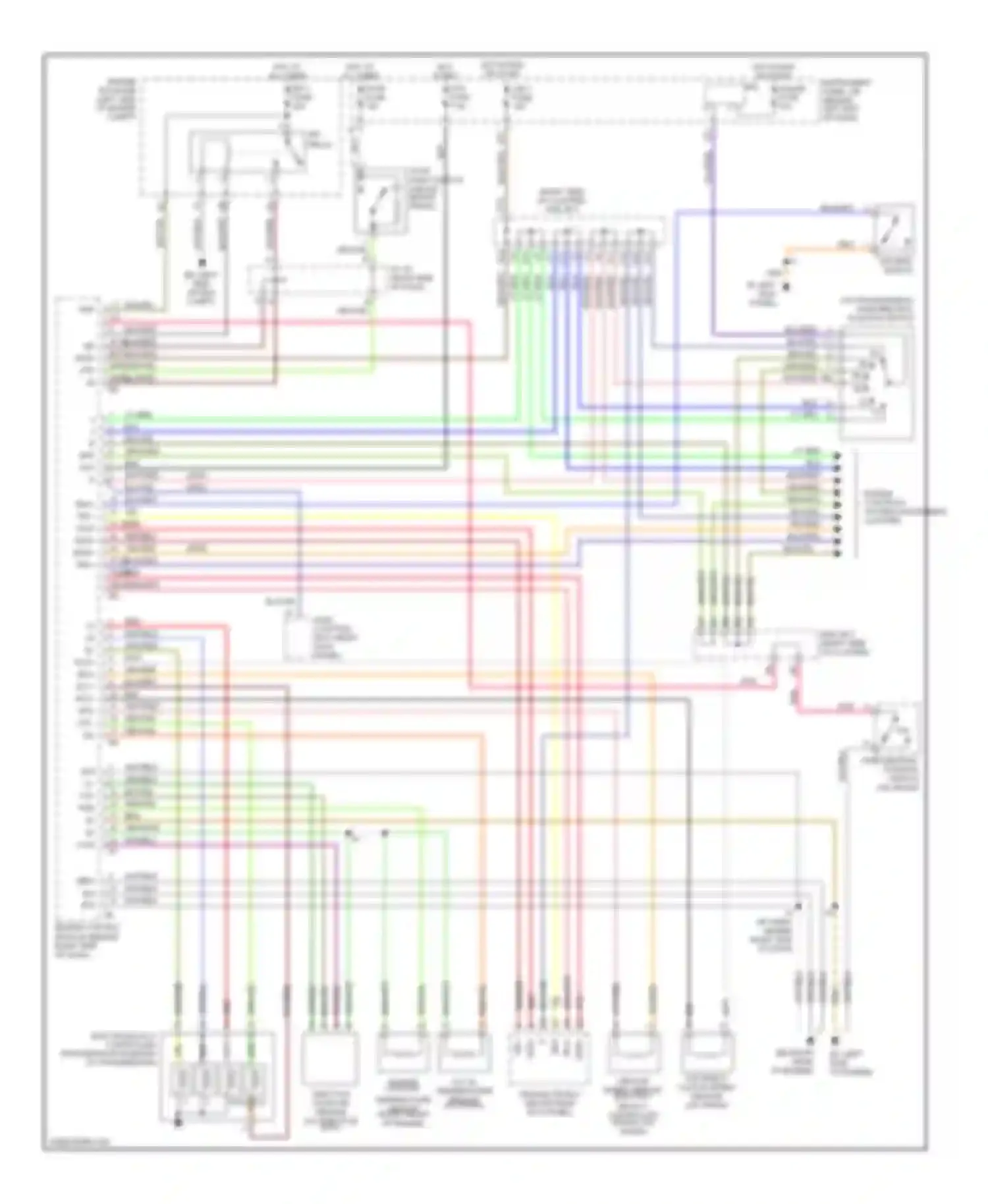 Sequoia Toyota I (2000-2004): A/t circuit