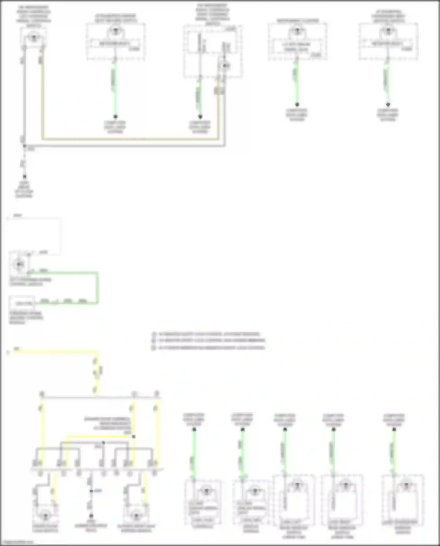 Sequoia Toyota II facelift (2017-2022): Instrument illumination circuit (2 of 2)