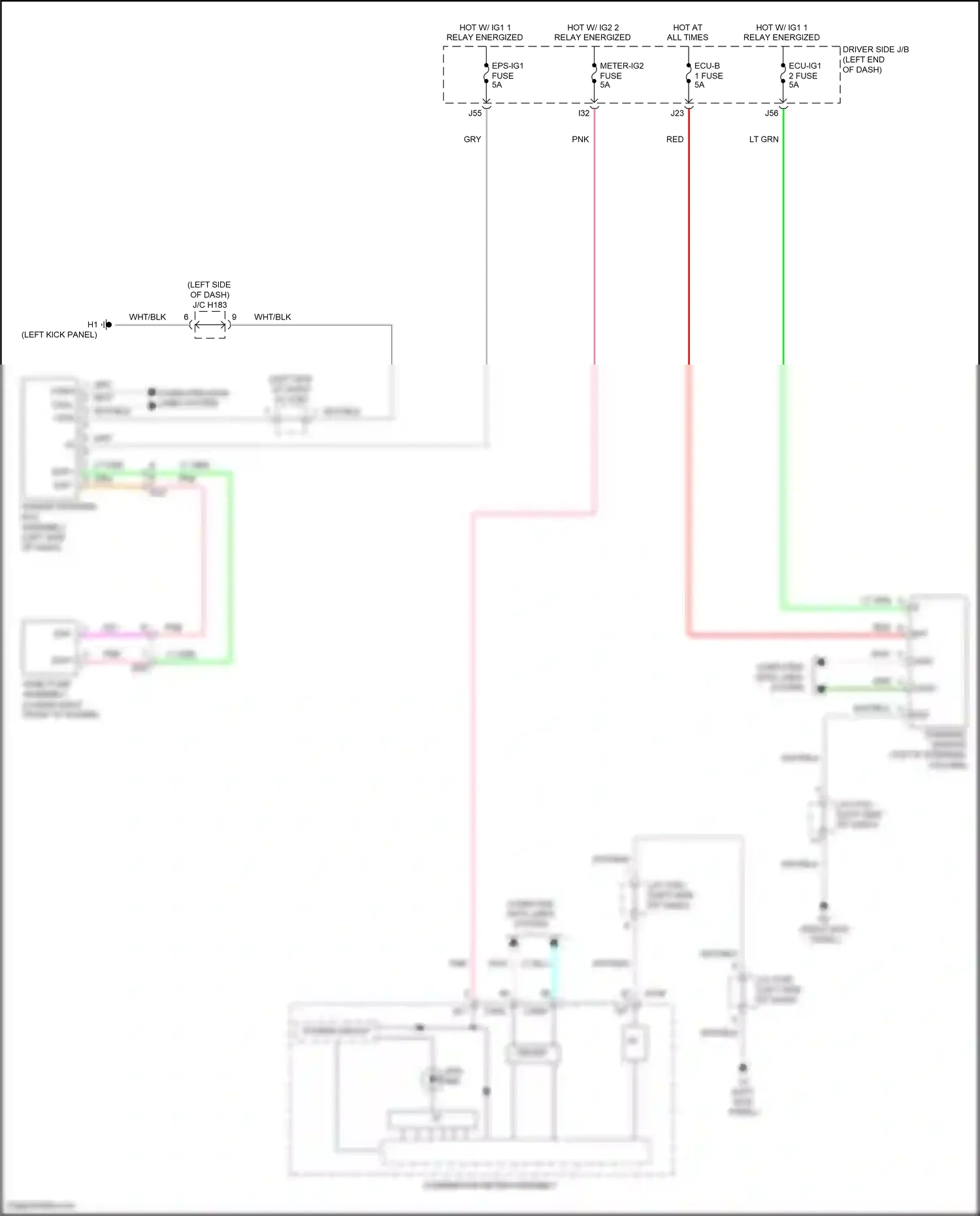 Toyota Sequoia II facelift (2017-2022) computer data lines system wiring diagram  (41 of 62)