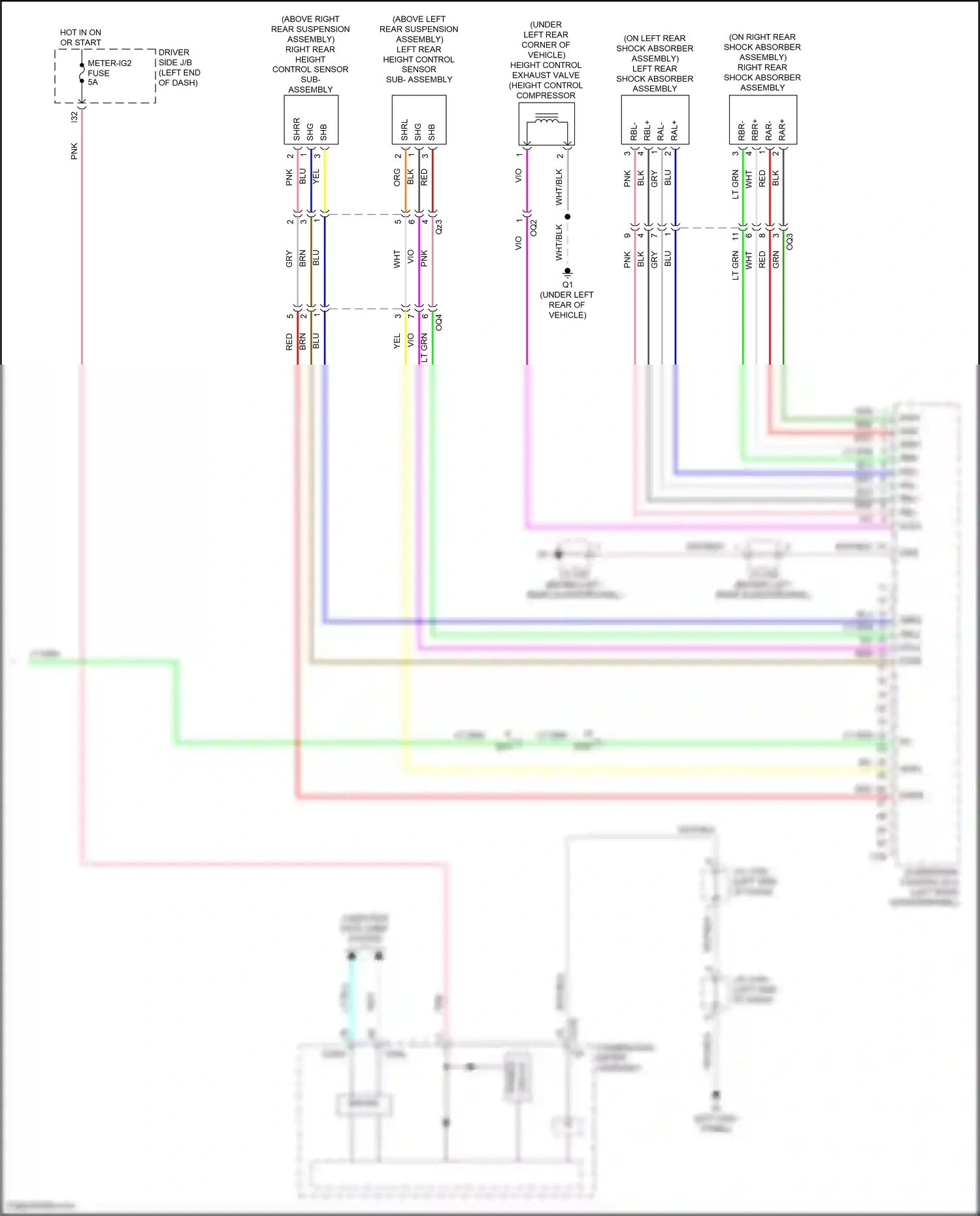Toyota Sequoia II facelift (2017-2022) computer data lines system wiring diagram  (43 of 62)