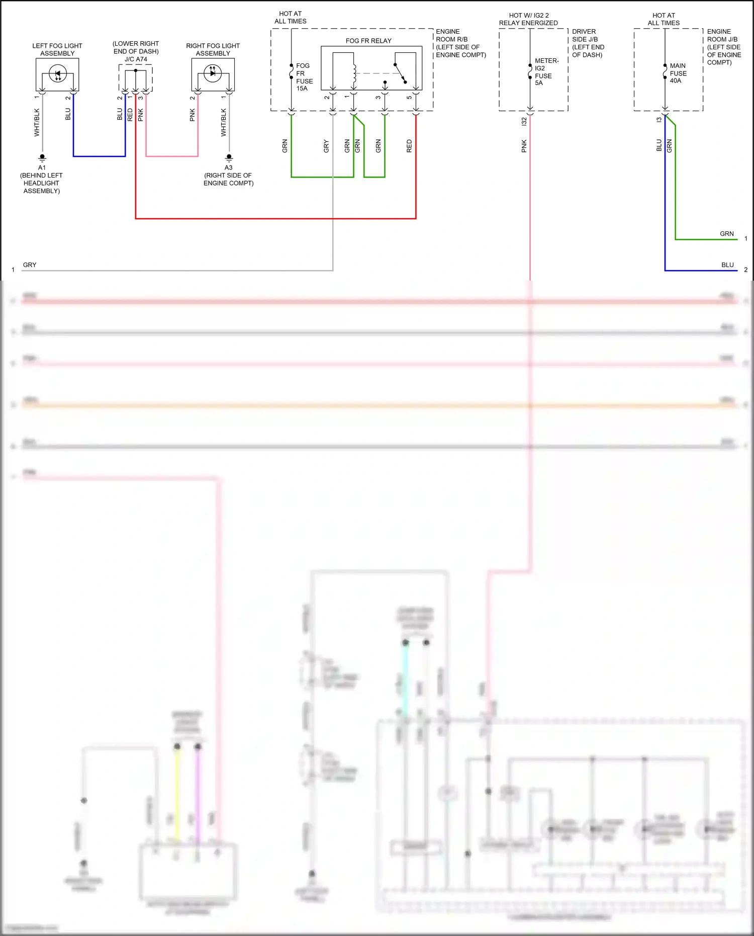 Toyota Sequoia II facelift (2017-2022) computer data lines system wiring diagram  (56 of 62)