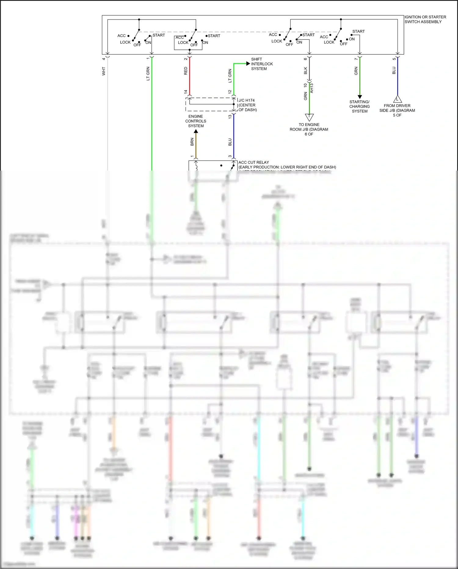 Toyota Sequoia II facelift (2017-2022) computer data lines system wiring diagram  (49 of 62)