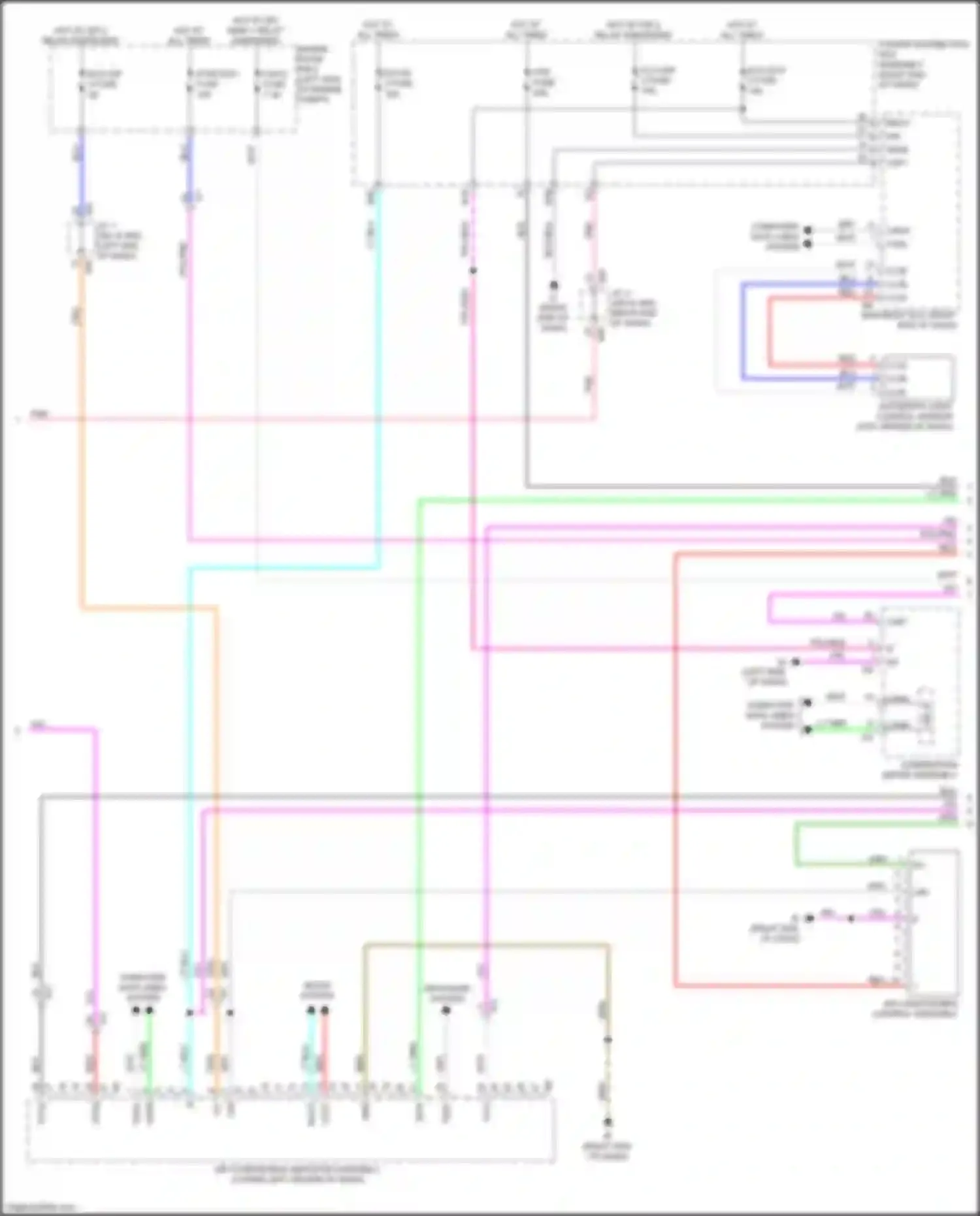 Sequoia Toyota III (2022-2024): Automatic a/c circuit (2 of 4)