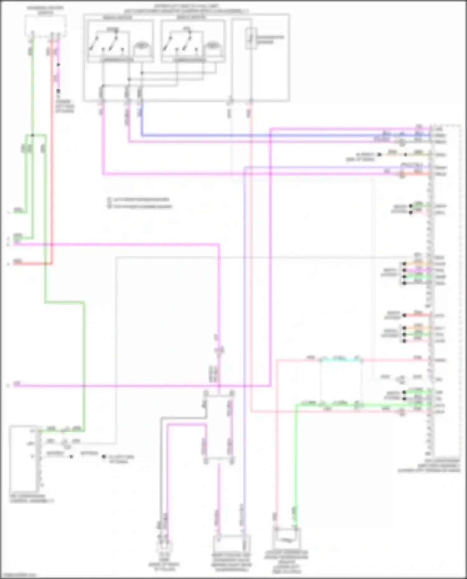 Sequoia Toyota III (2022-2024): Automatic a/c circuit (4 of 4)