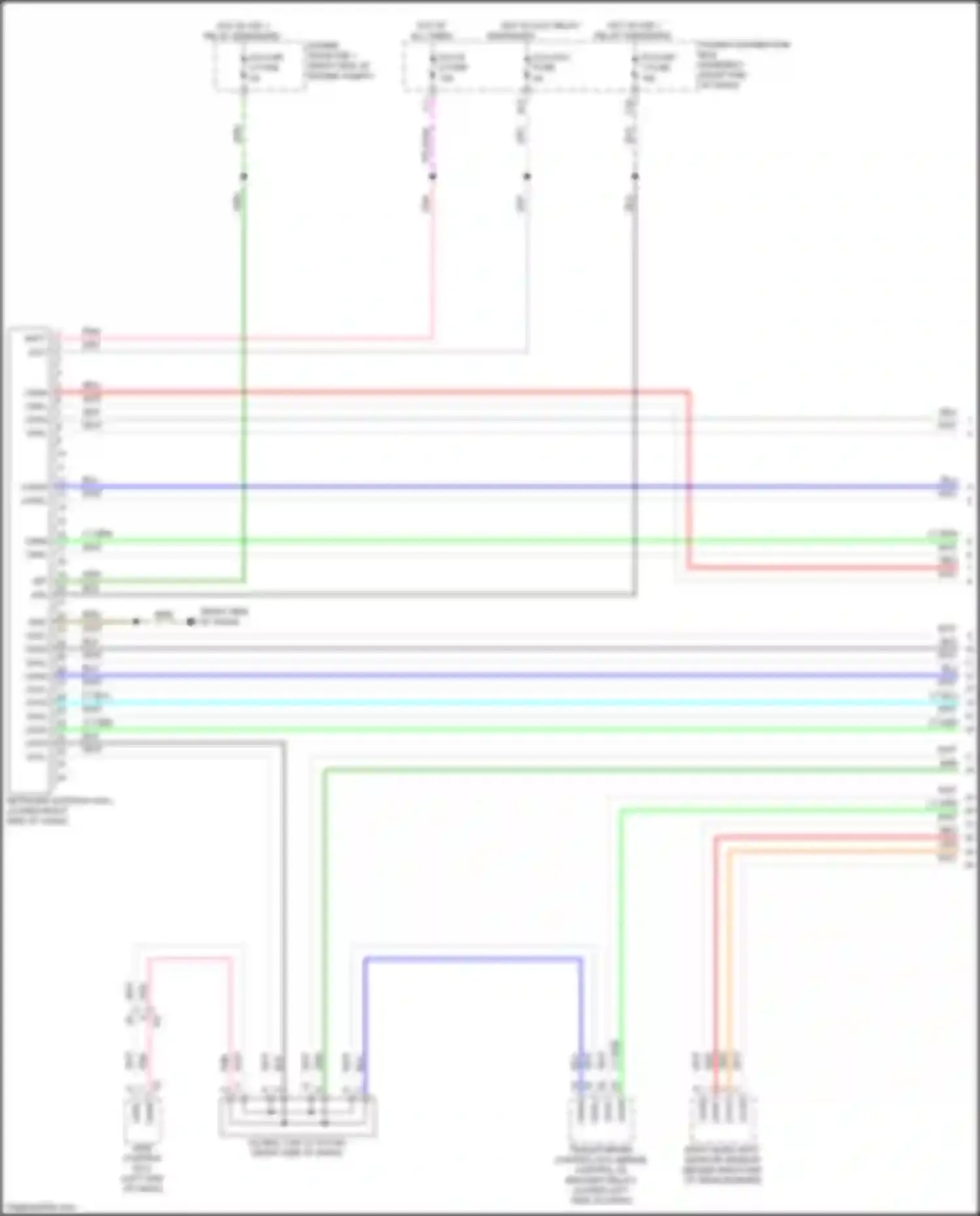Sequoia Toyota III (2022-2024): Computer data lines circuit (1 of 6)