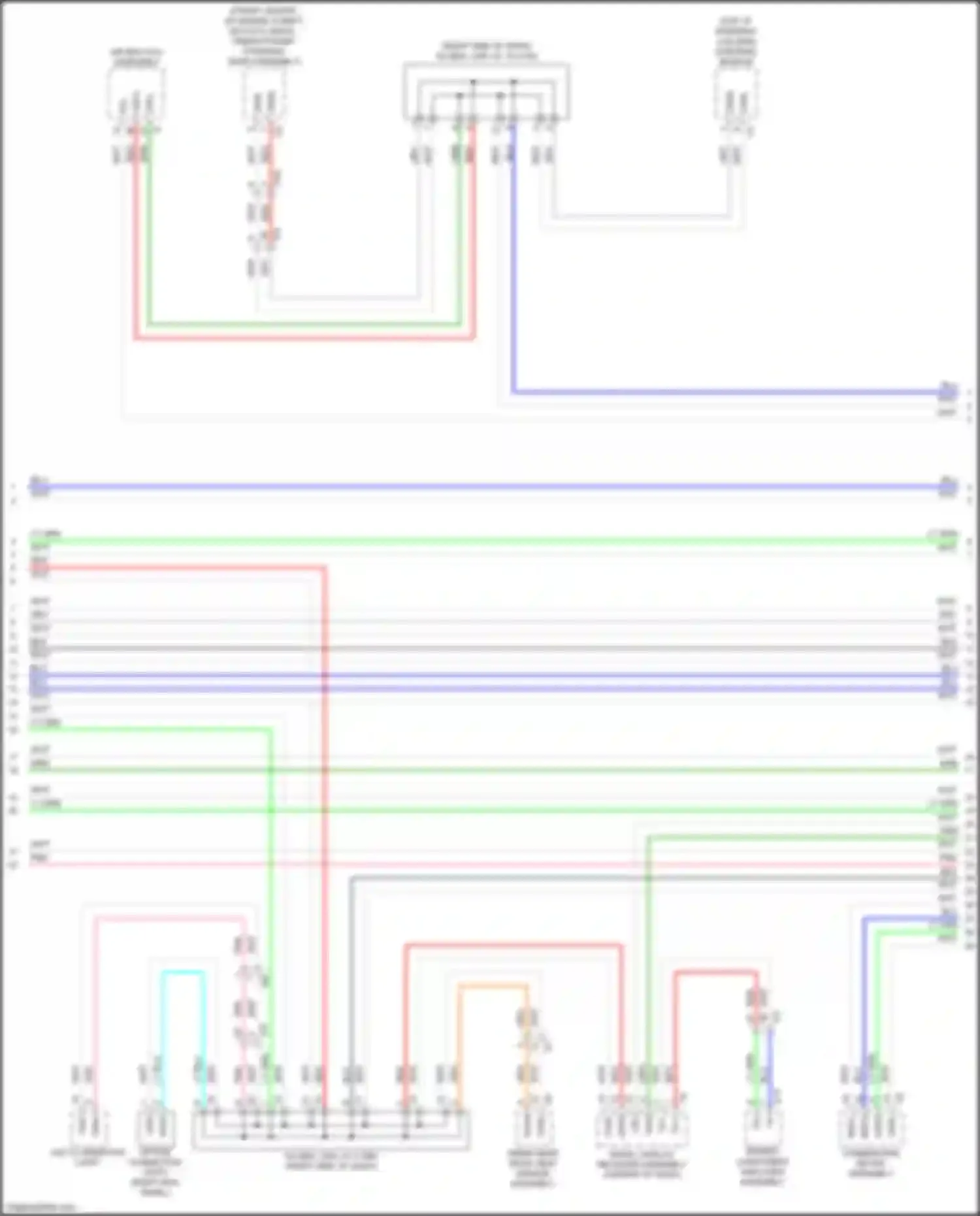 Sequoia Toyota III (2022-2024): Computer data lines circuit (4 of 6)