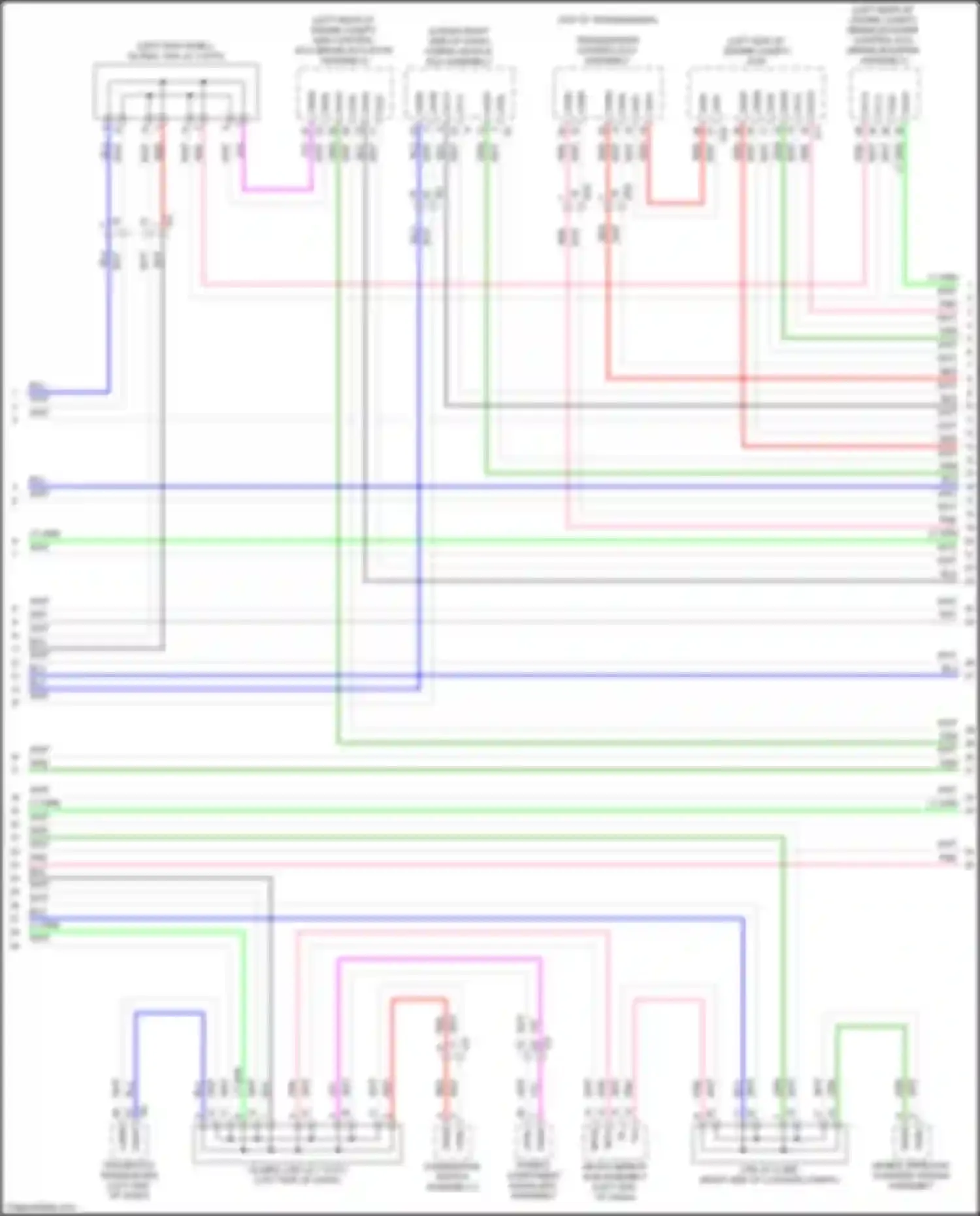 Sequoia Toyota III (2022-2024): Computer data lines circuit (5 of 6)
